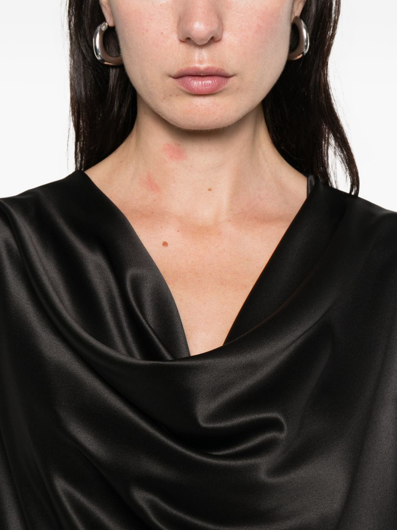 Filipa cowl-neck long-sleeve blouse 5