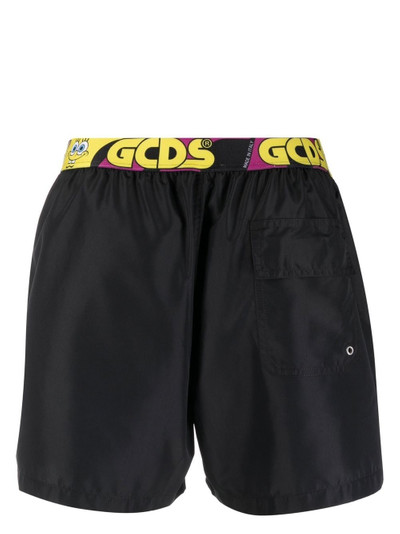GCDS x Spongebob swim shorts outlook