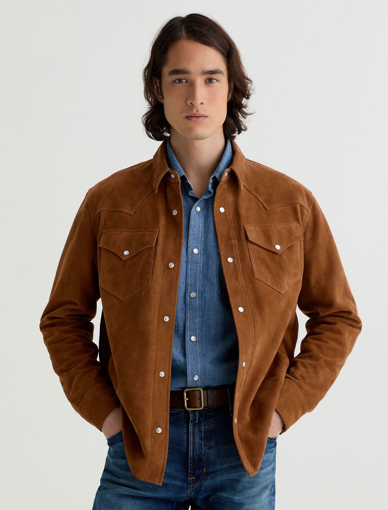 Elias Suede Shirt Jacket 3