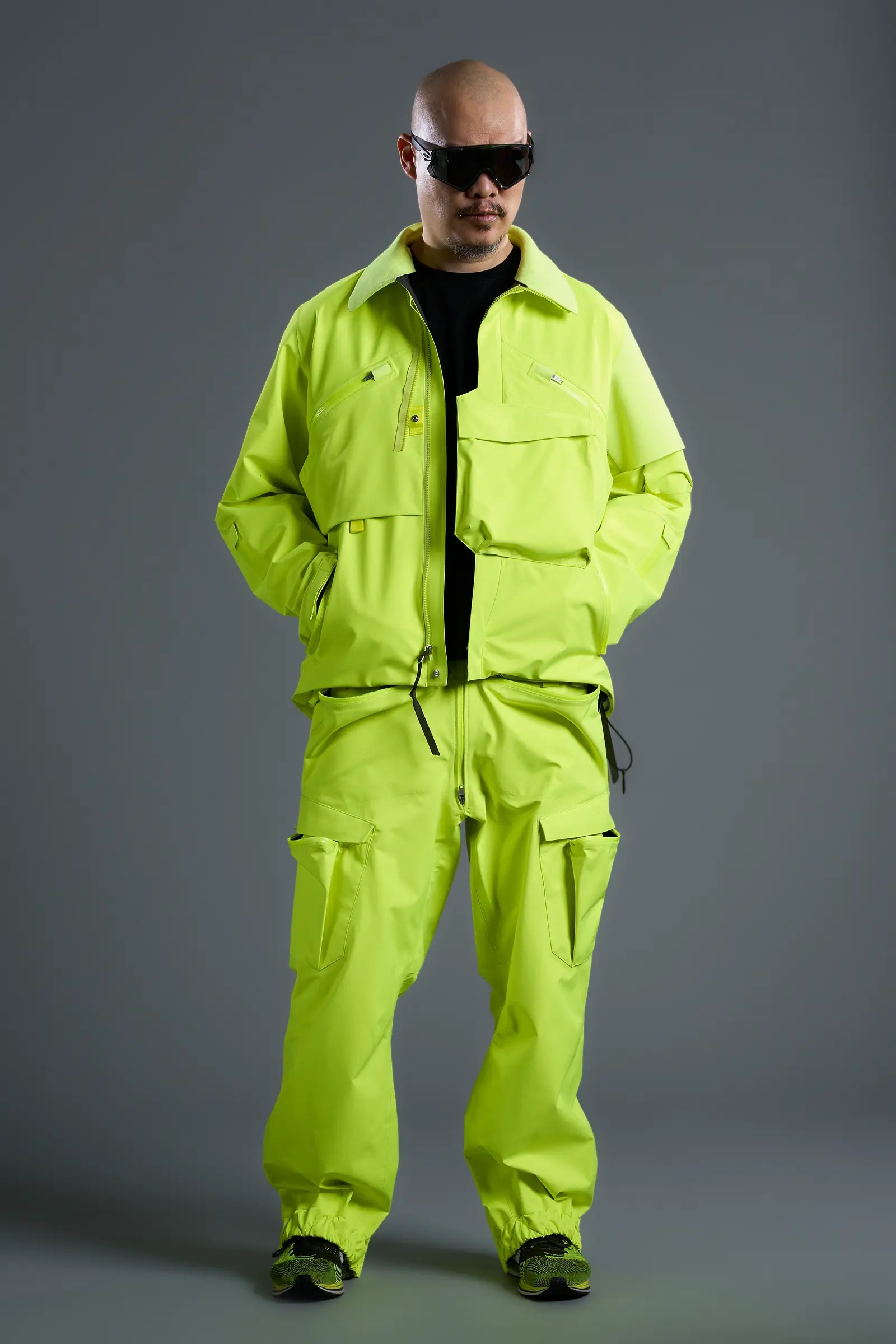 J1W-GTV 2.5L Gore-Tex Interops Jacket Hi-Vis Yellow - 18