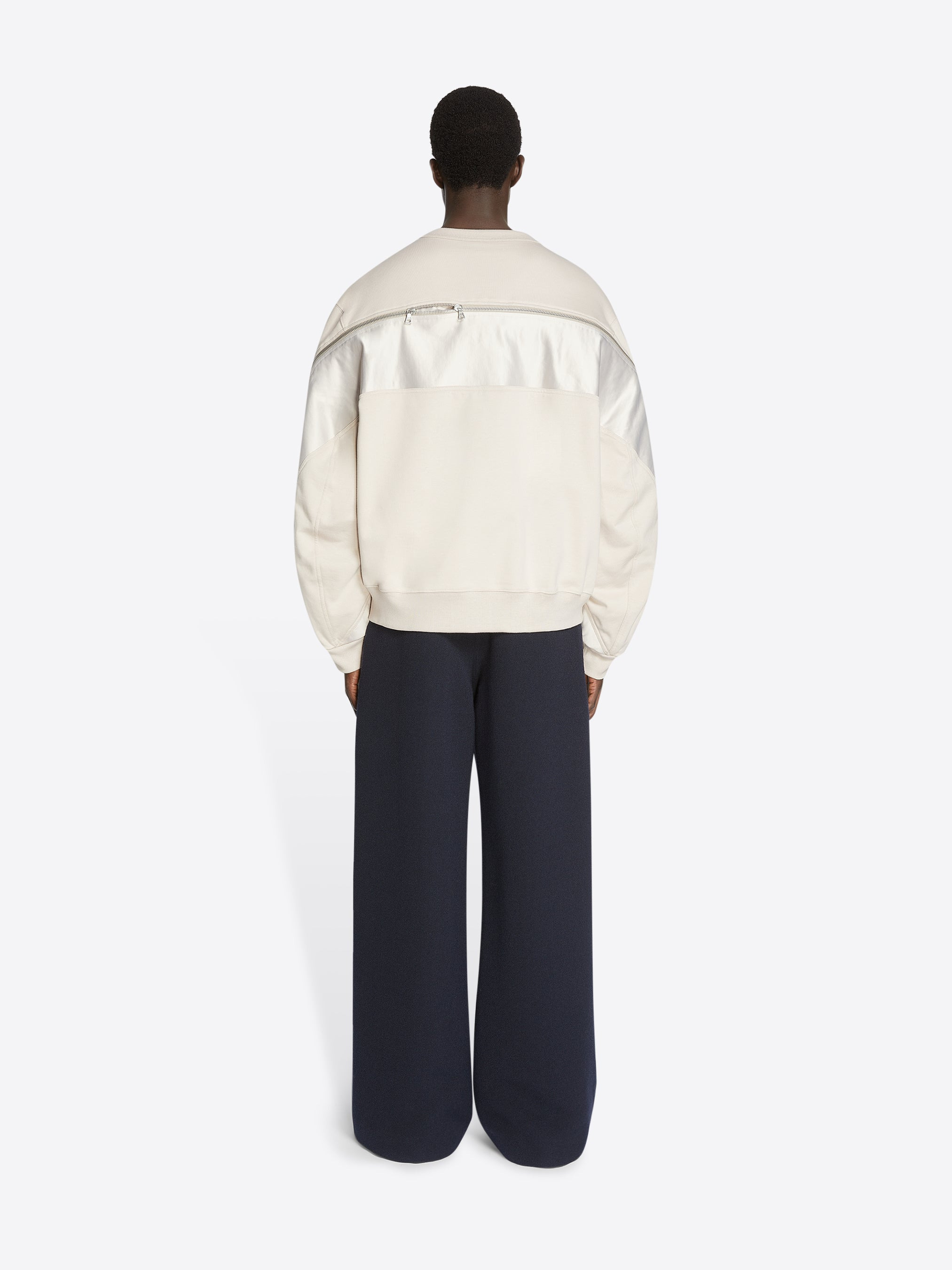 CONTRAST SWEATSHIRT - 4
