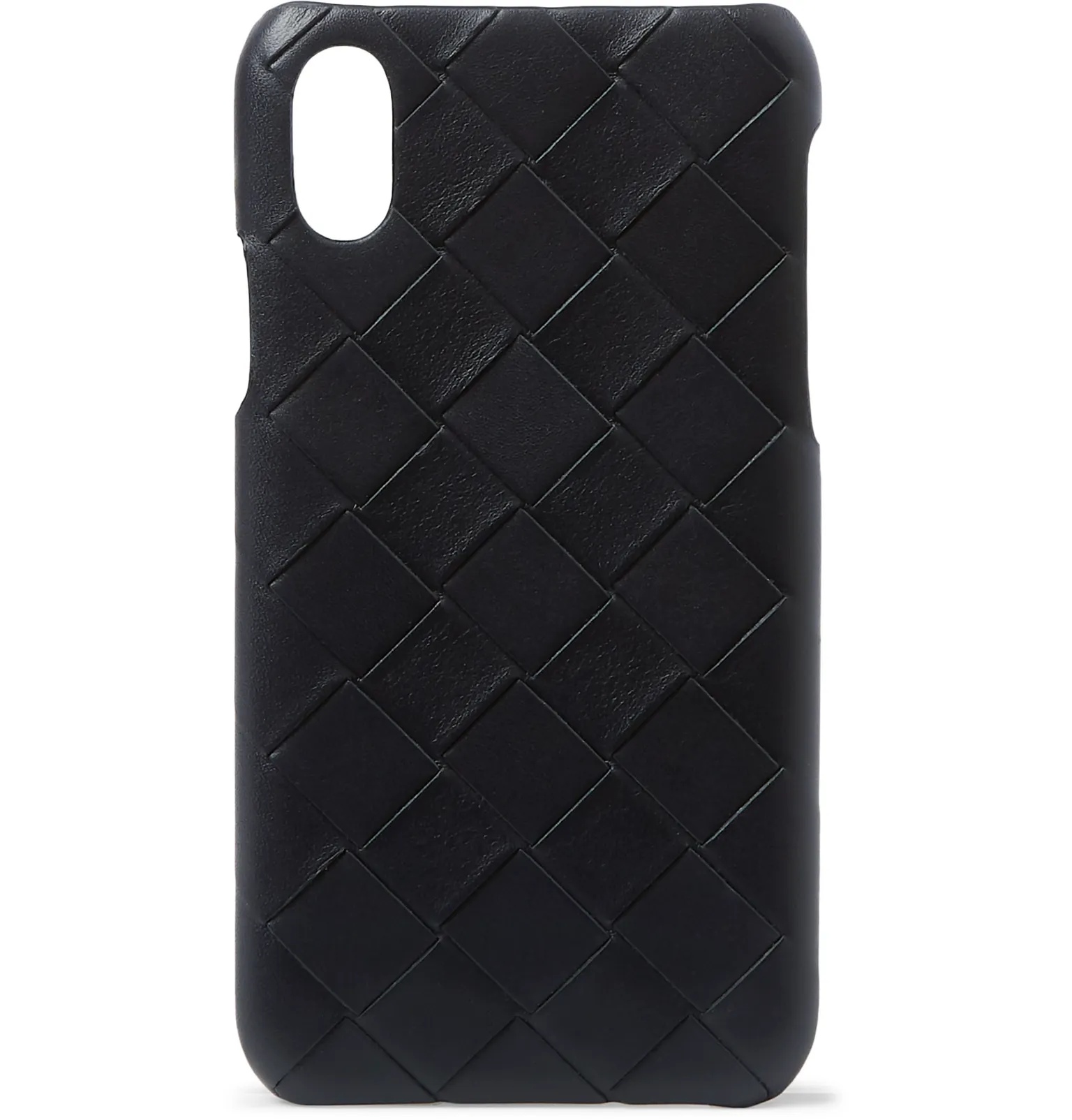 Intrecciato Leather iPhone X Case - 1