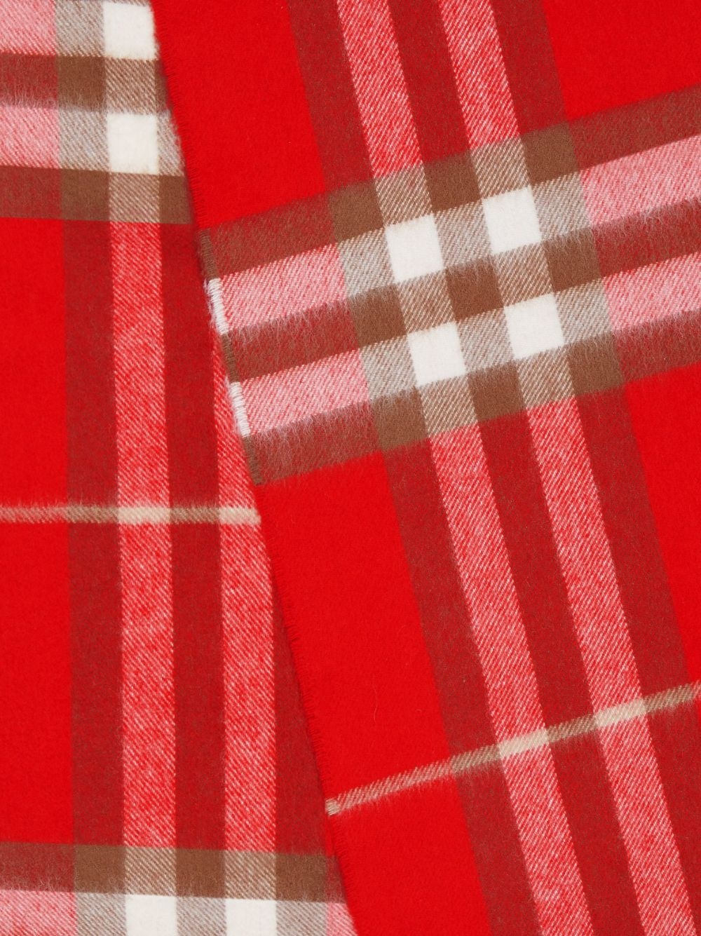 The classic check cashmere scarf - 4