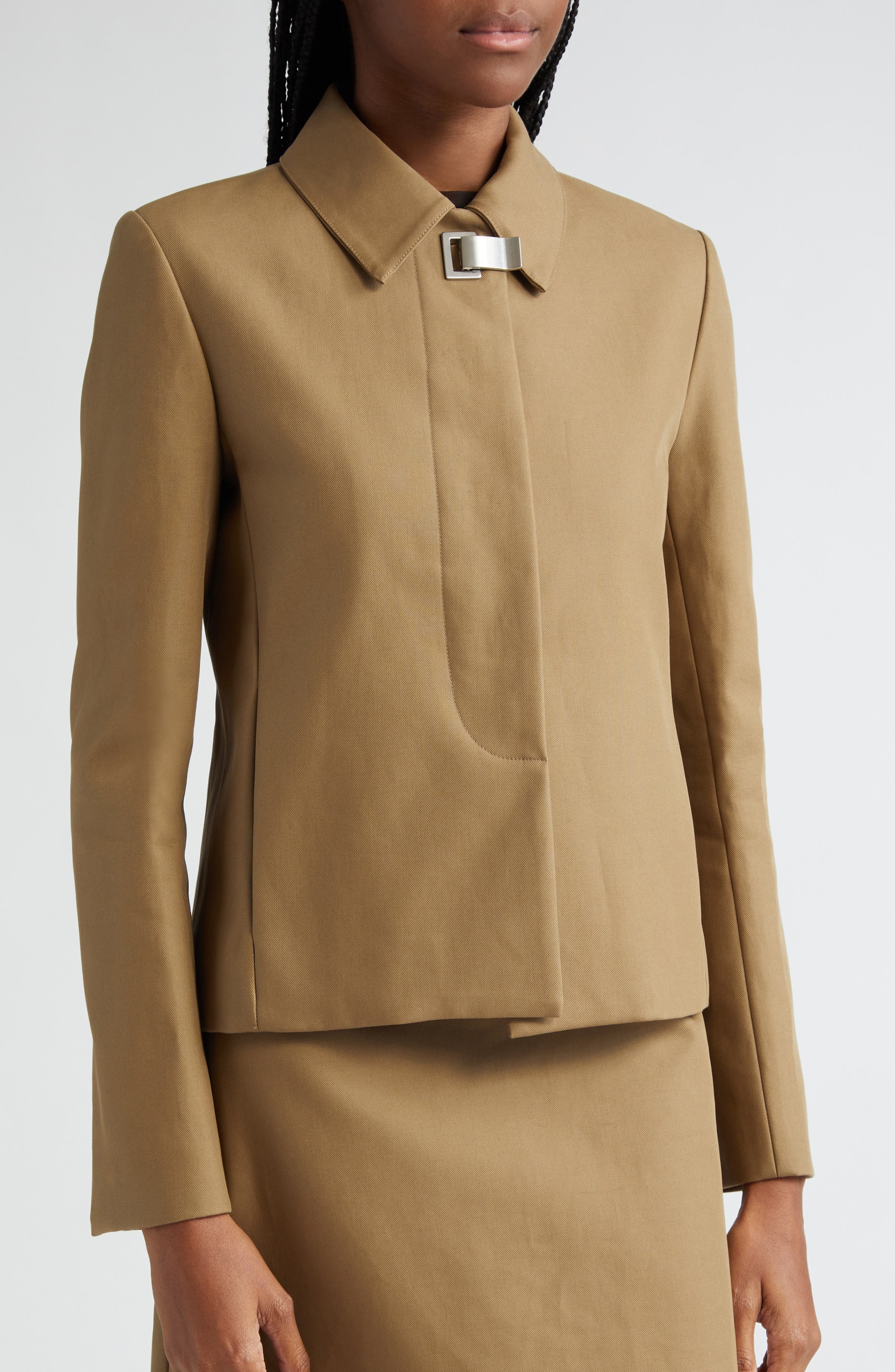 Lana Organic Cotton Twill Jacket - 5