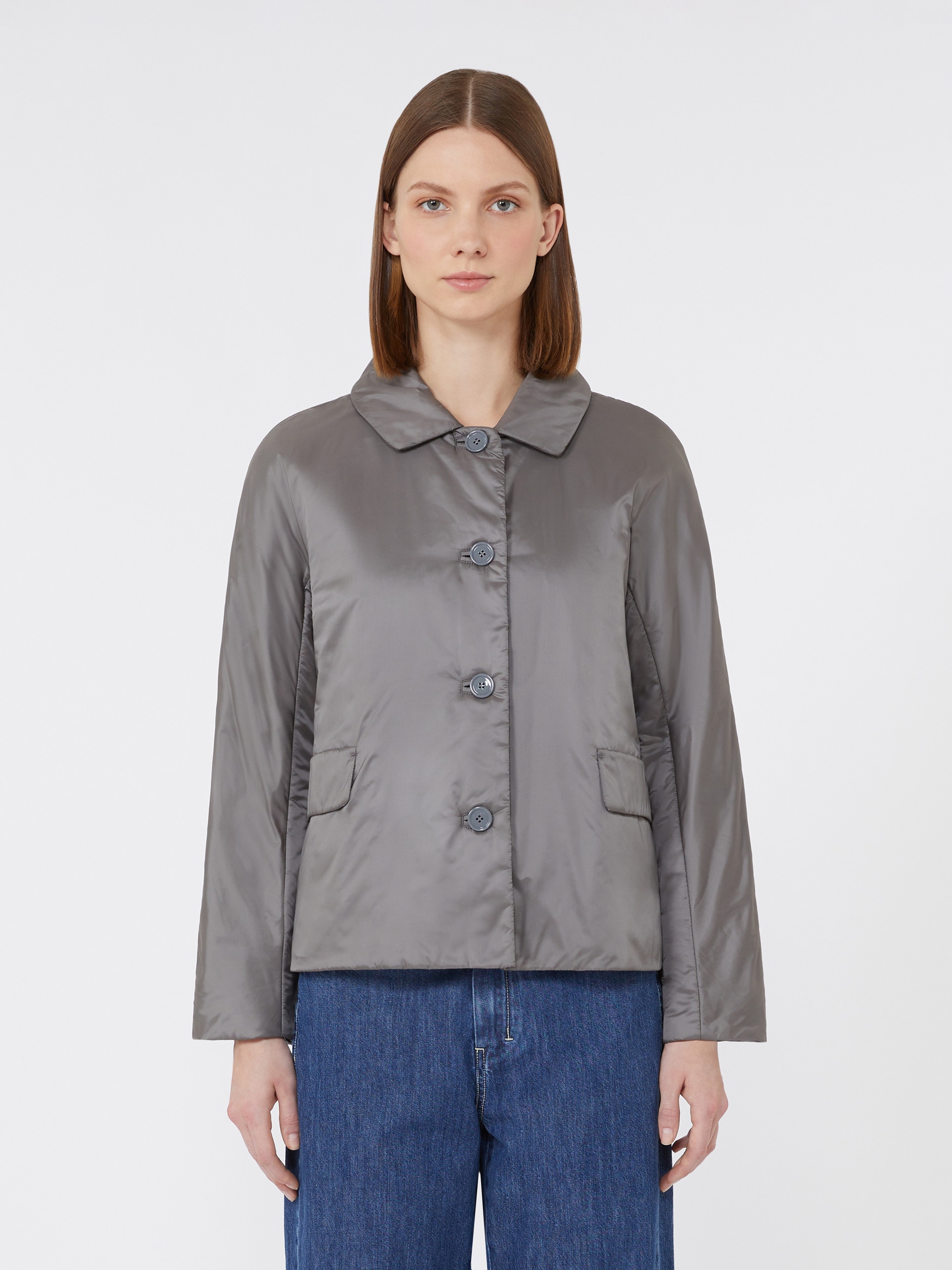 GREENS Padded jacket in water-repellent canvas - 3