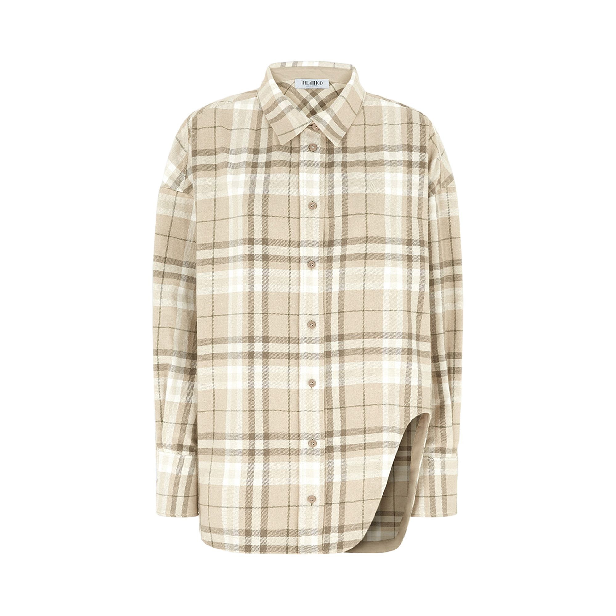 The Attico Eliza Shirt 'Beige' - 1