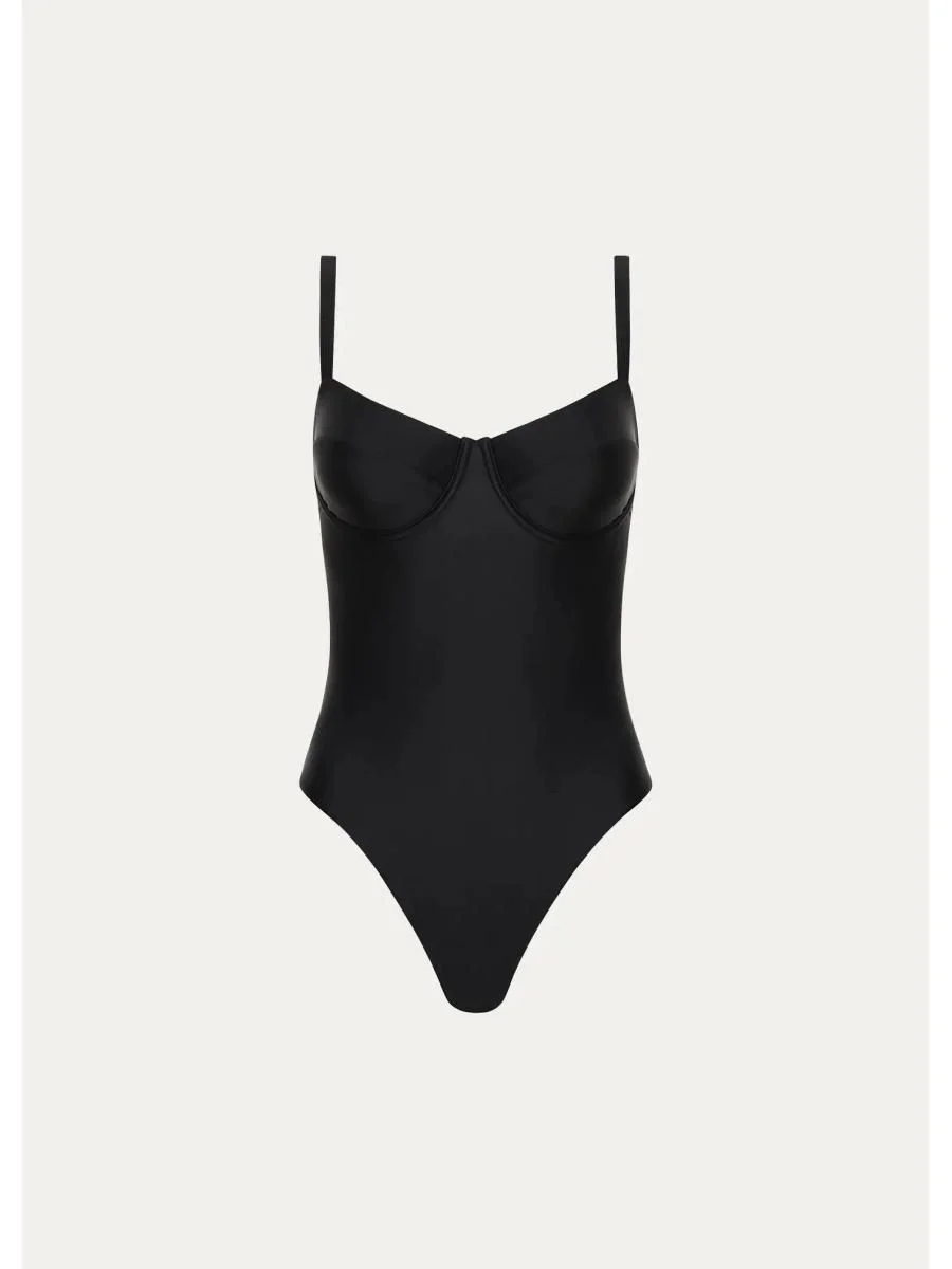 Balconette One-Piece Swimsuit - 1
