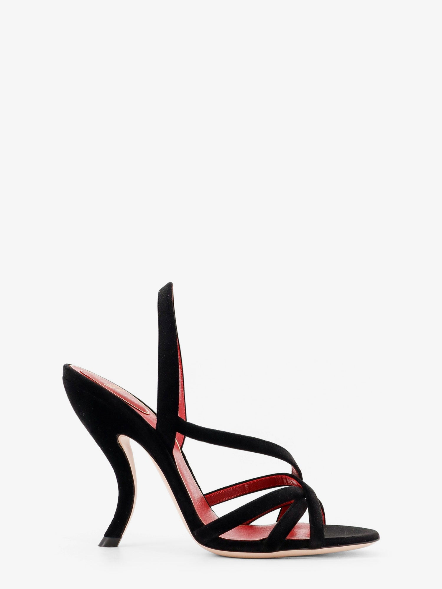 Valentino Garavani Women Valentino Garavani Velvet Sandals - 1