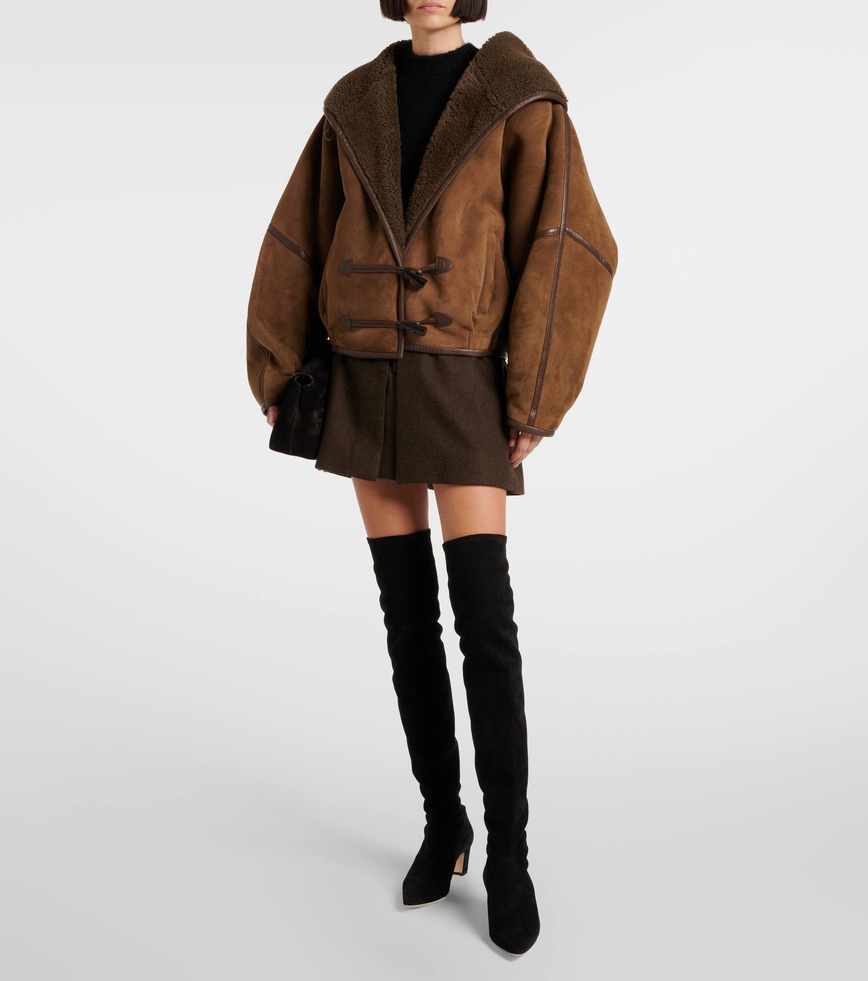 Lupasca suede over-the-knee boots - 3