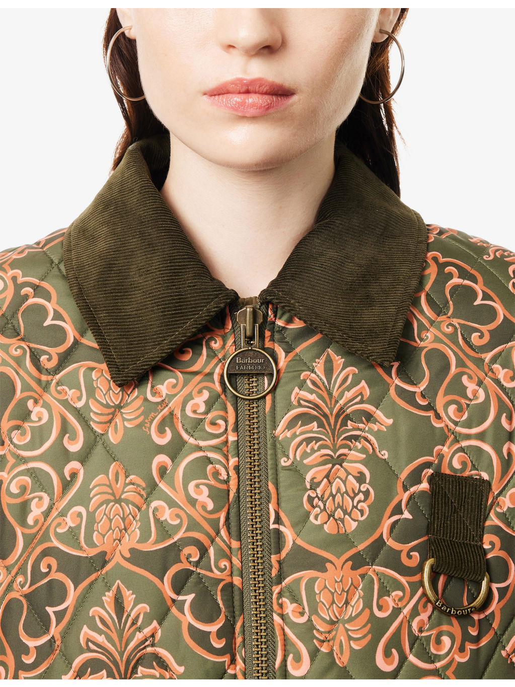Barbour x FARM Rio Luisa Quilted Jacket - 6