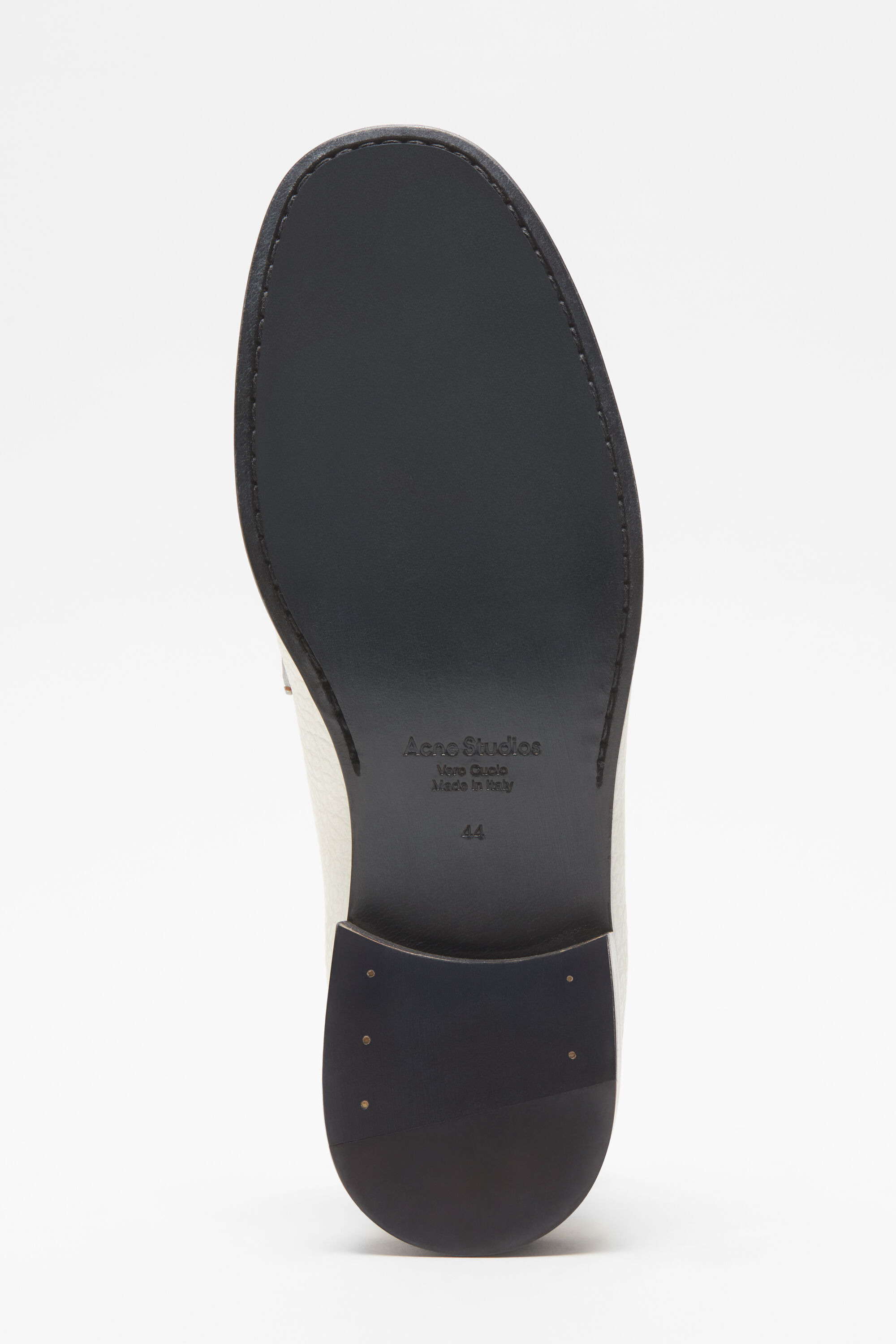 Leather loafers - White - 6