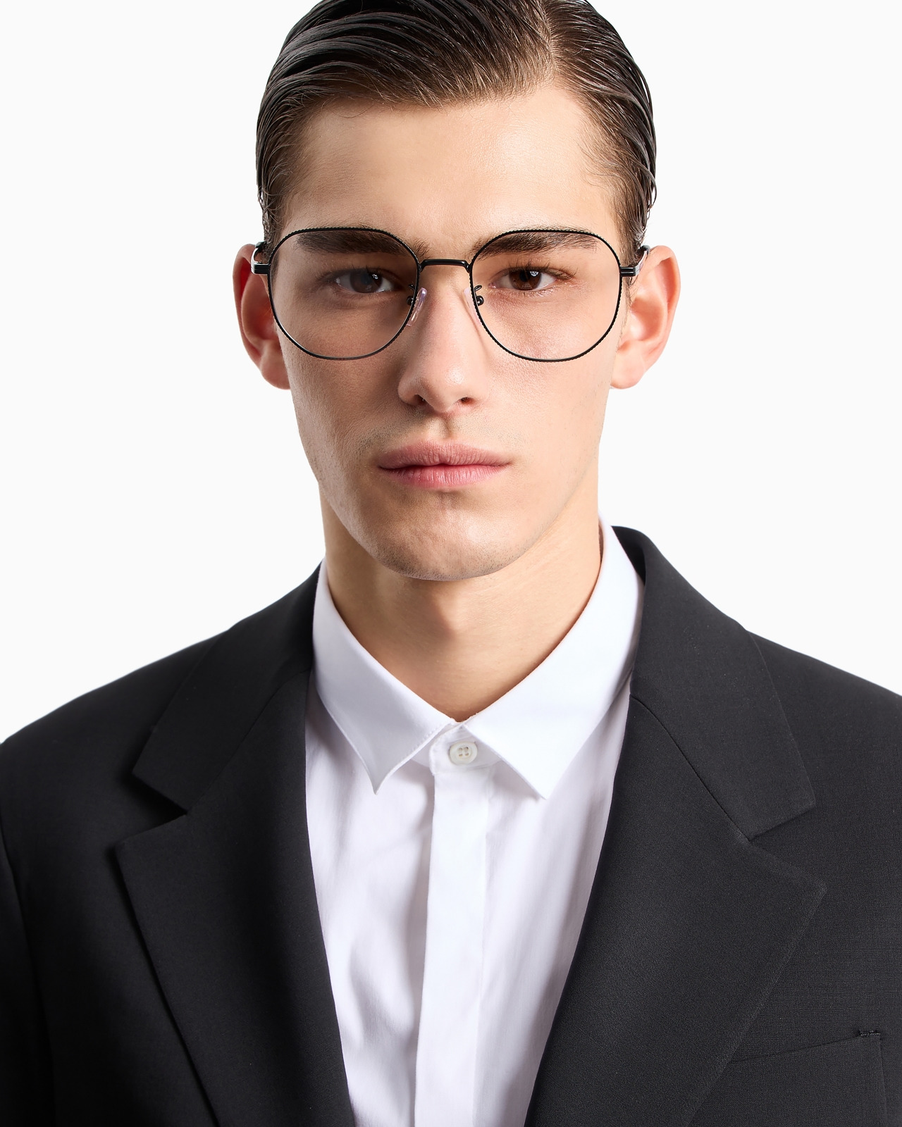 Single-breasted suit in virgin-wool two-way stretch canvas - 5