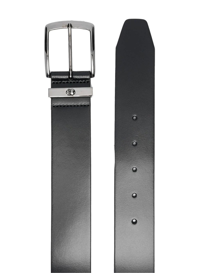 PHILIPP PLEIN buckle-fastening leather belt outlook