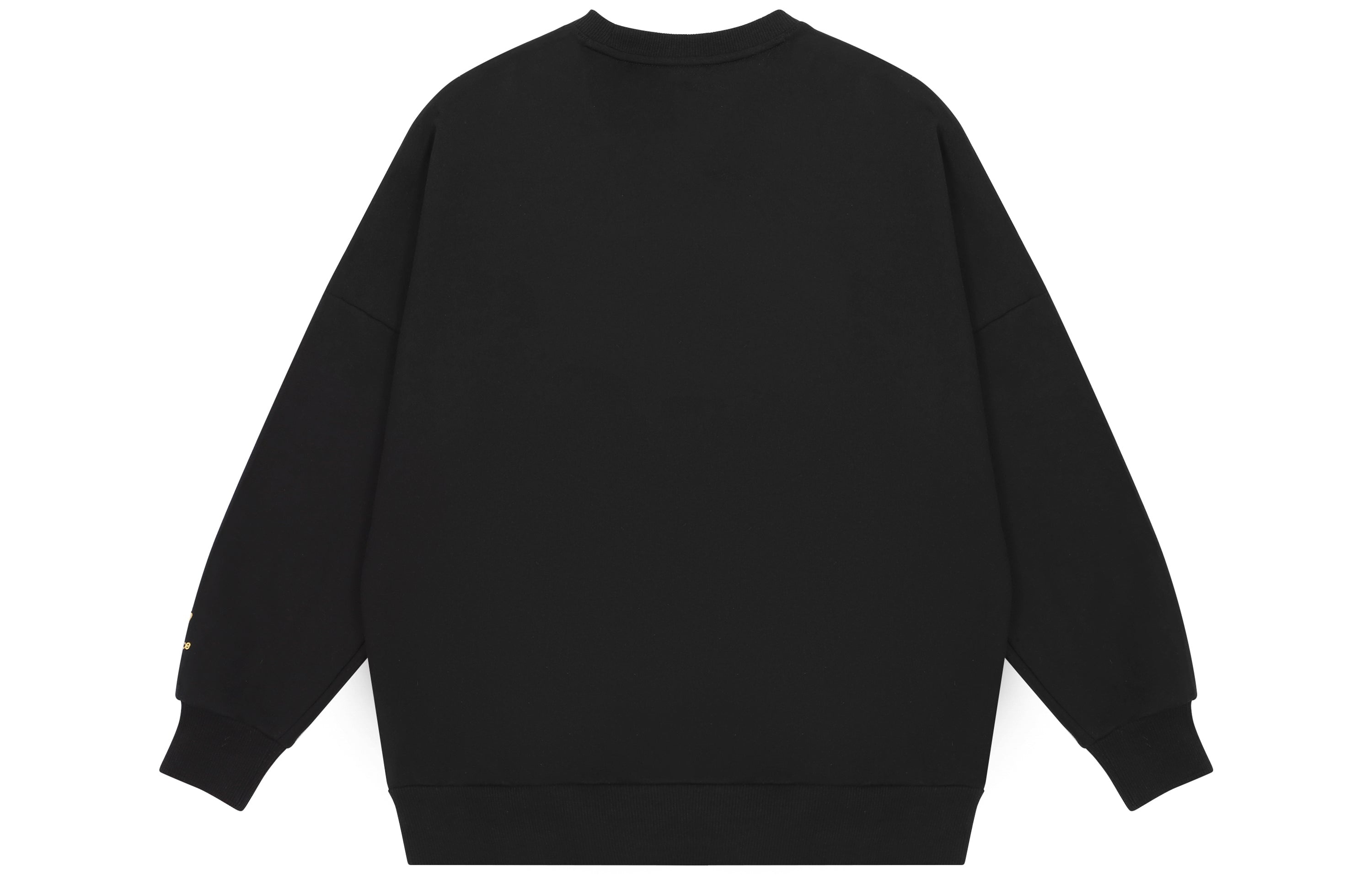 New Balance Men's New Balance Logo Printing Knit Sports Round Neck Pullover Black AMT13365-BK - 2