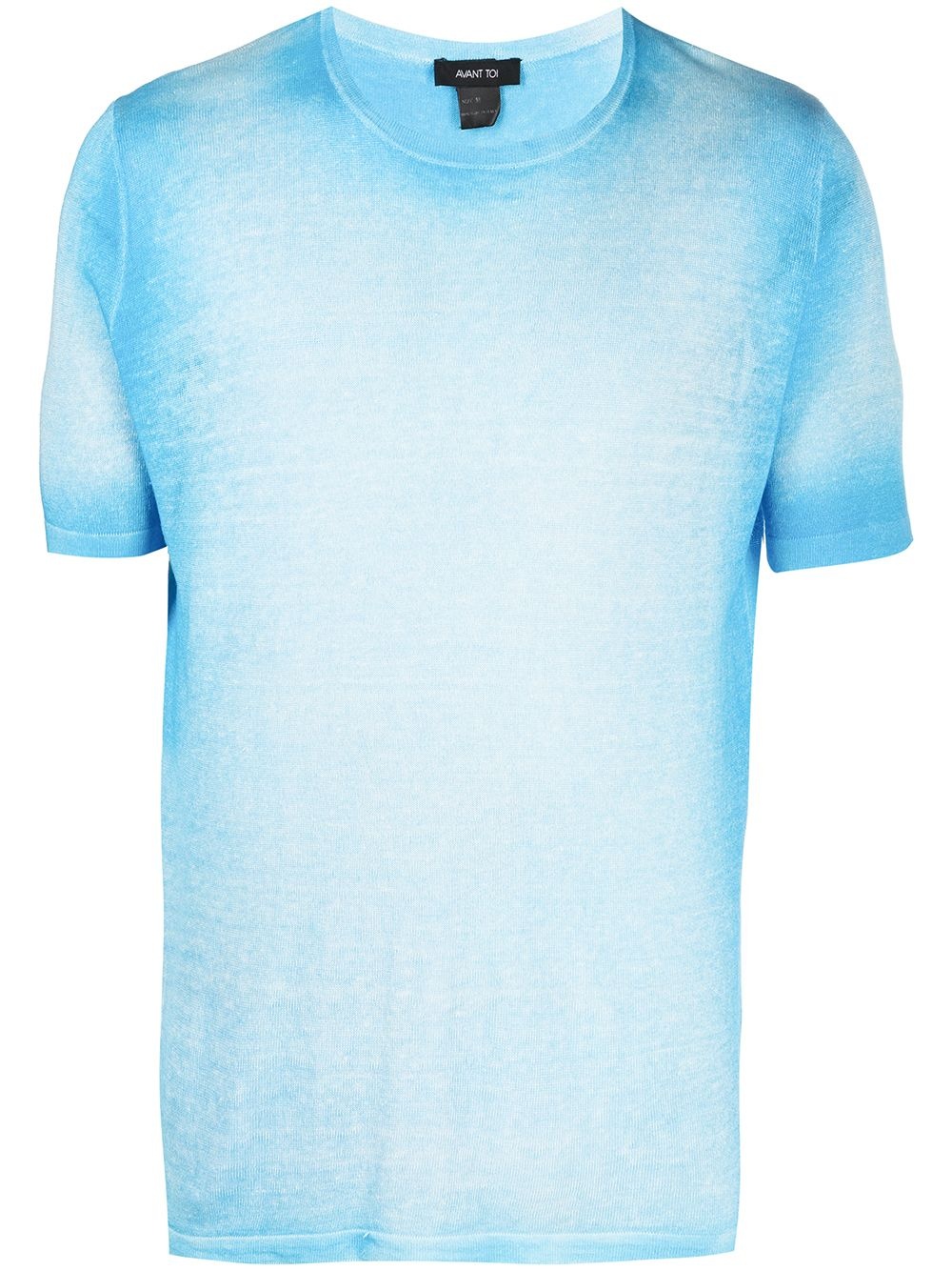 faded-effect T-shirt - 1