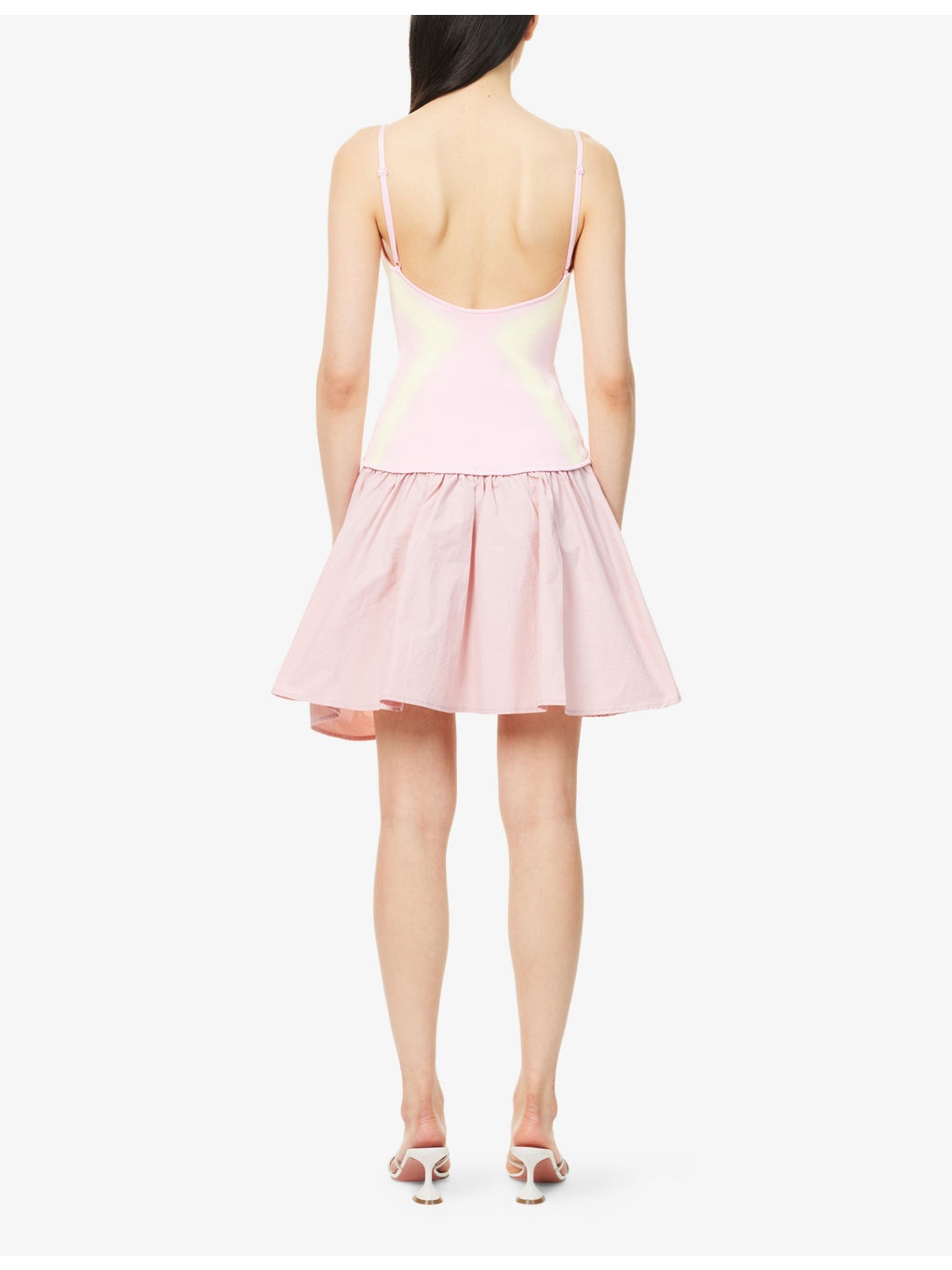 Naomi Mixed Knitted Mini Dress - 4