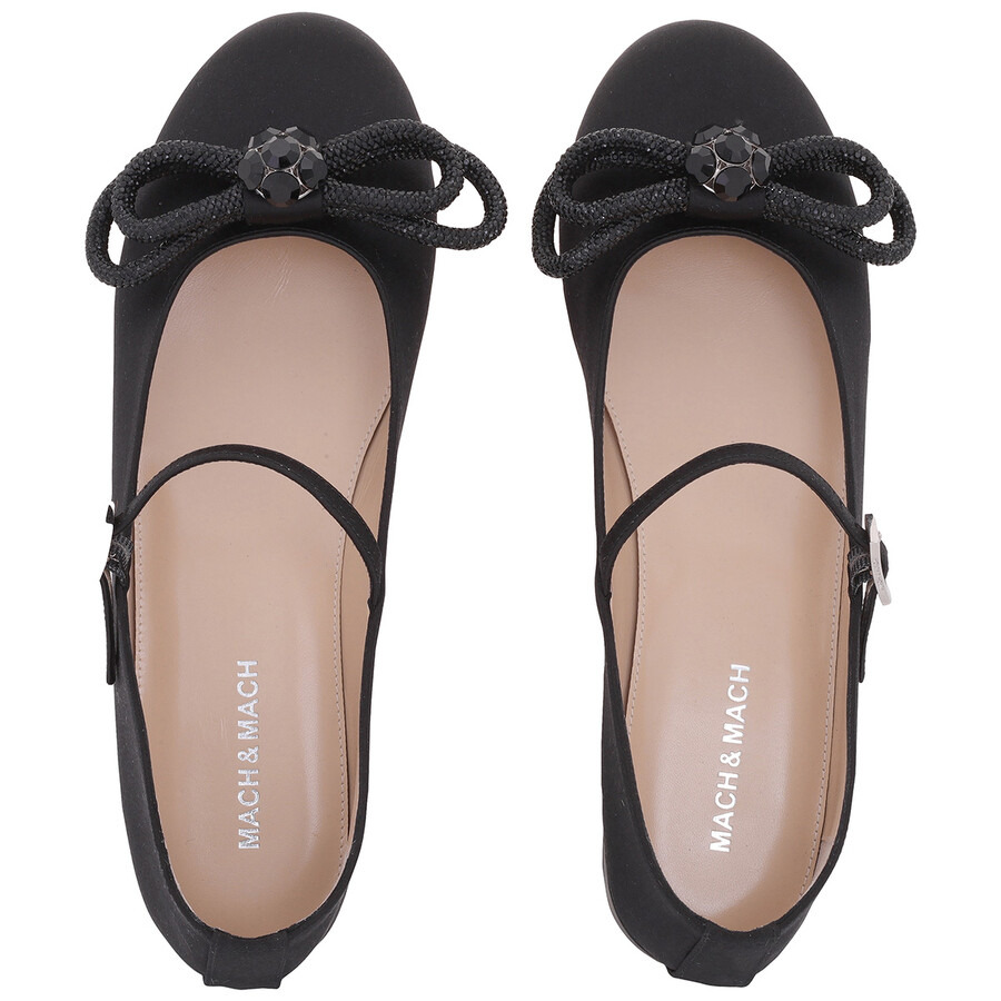 Mach & Mach Double Bow Ballerina Flats - 3