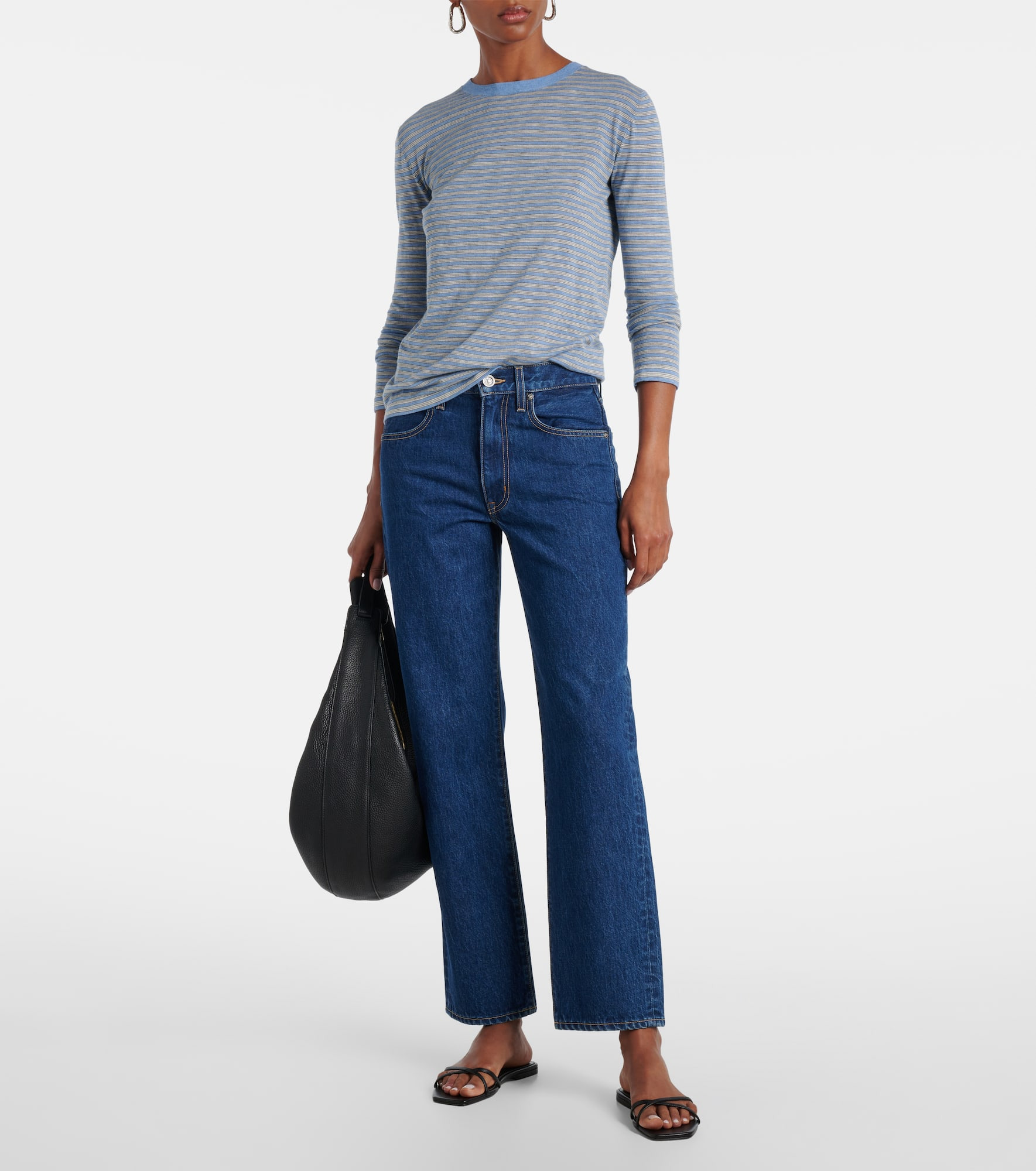 Sophie high-rise straight jeans - 2