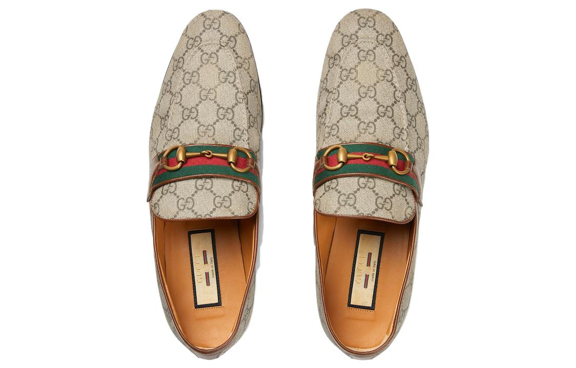Gucci Loafer with Horsebit 'Beige' 759648-FACIQ-9756 - 2