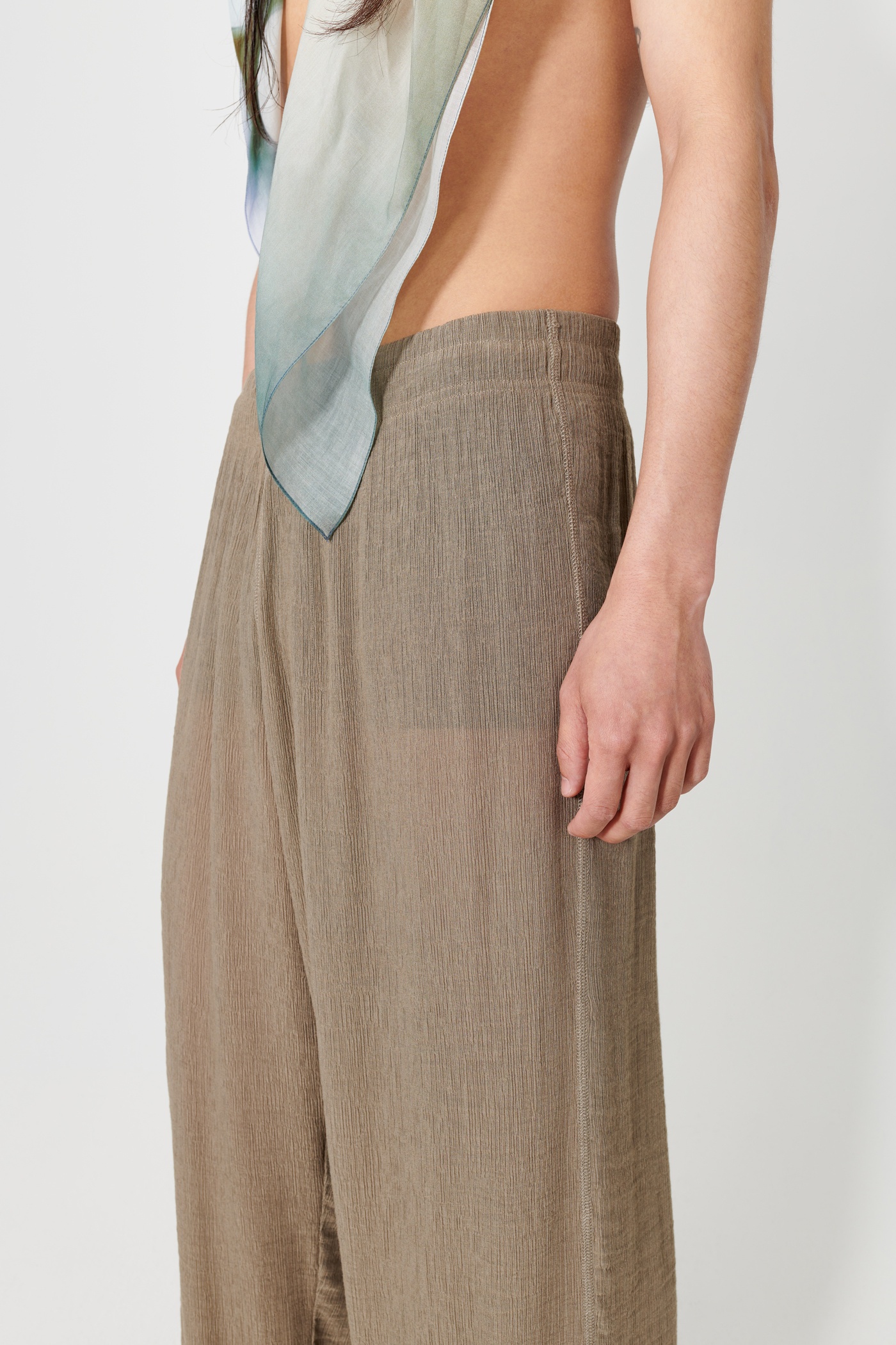 Reduced Trouser Muck Ruffle Viscose - 4