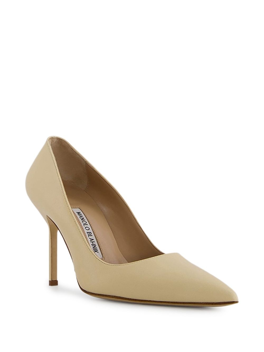 105mm leather pumps - 2