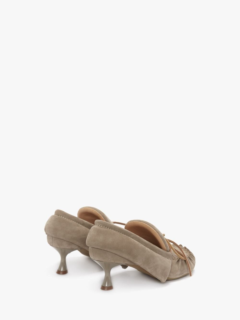 KITTEN HEEL MOCCASINS - 3