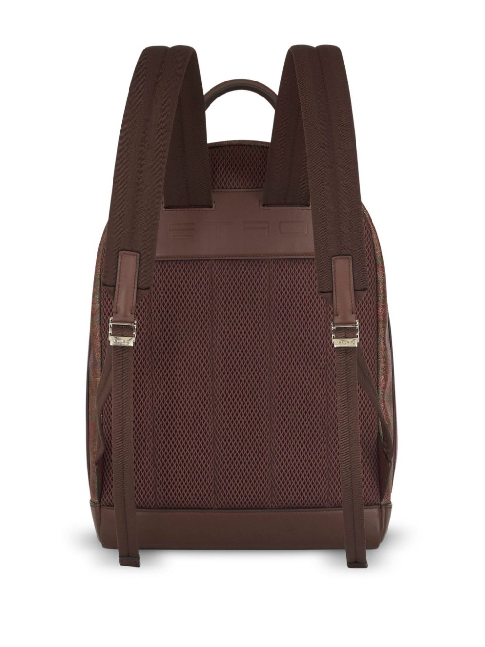 paisley-jacquard backpack - 2