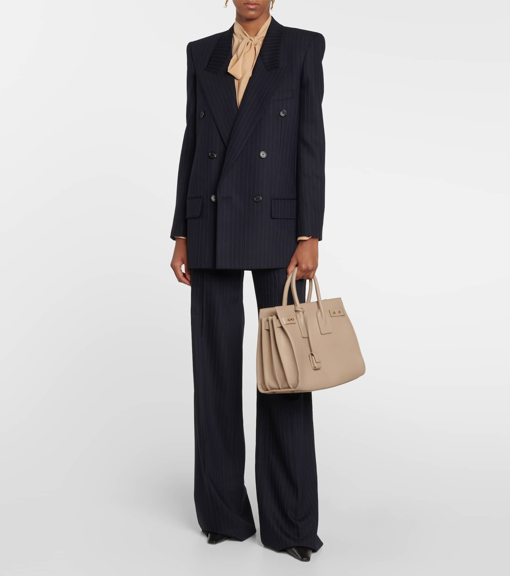 Sac De Jour Small leather tote bag - 5
