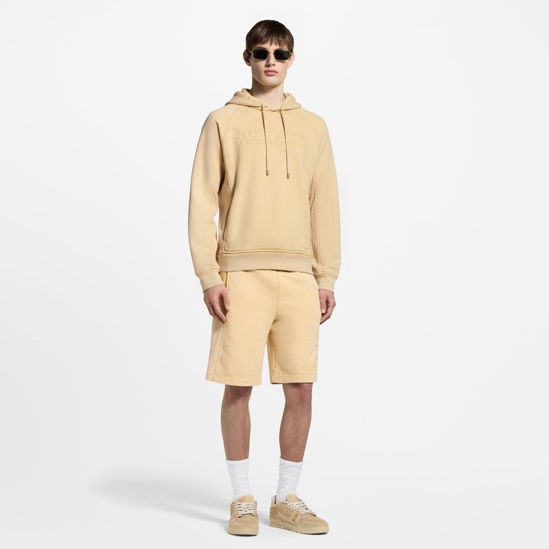 Louis Vuitton Washed Ribbed Hoodie outlook