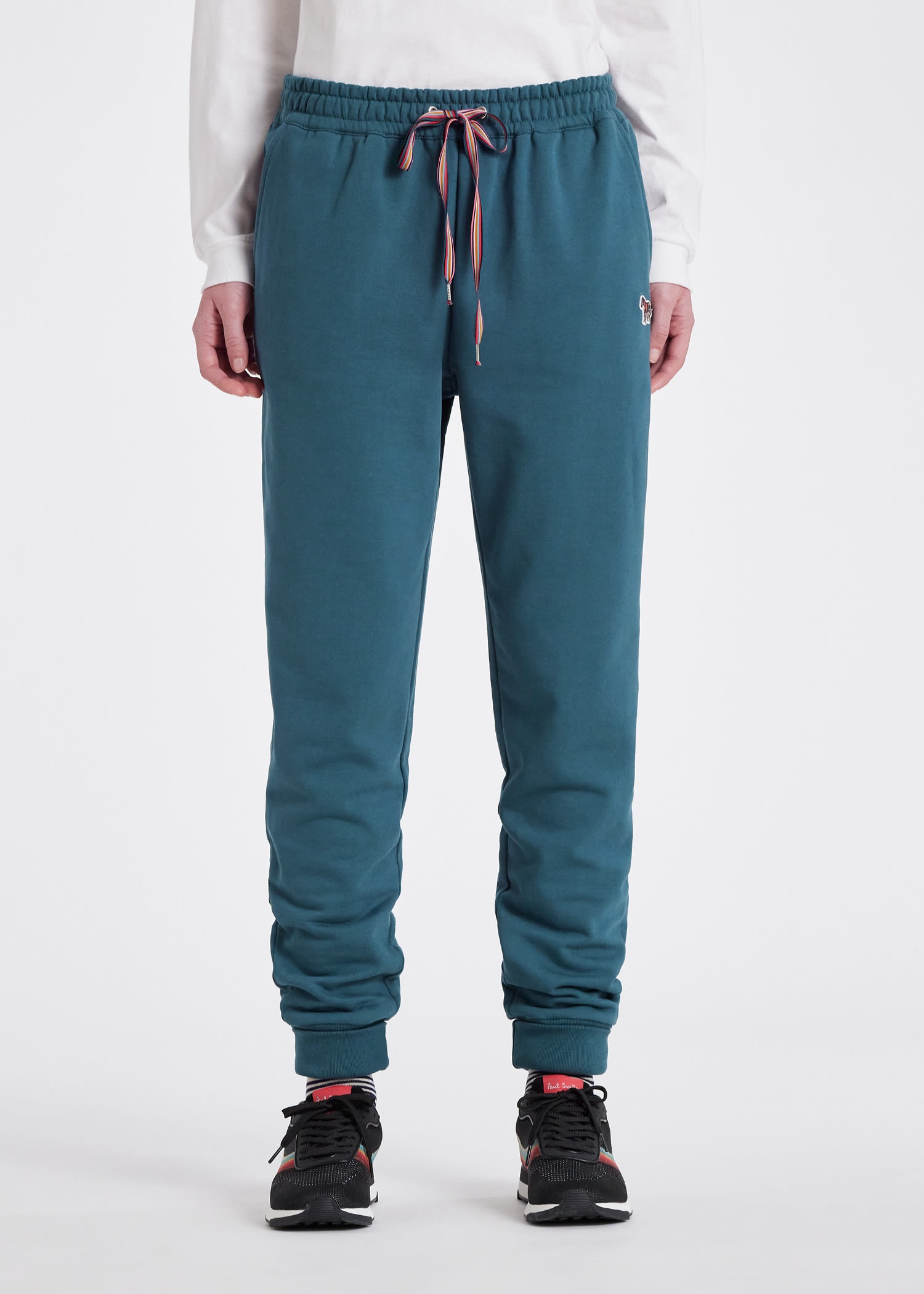 Cotton Zebra Sweatpants - 4