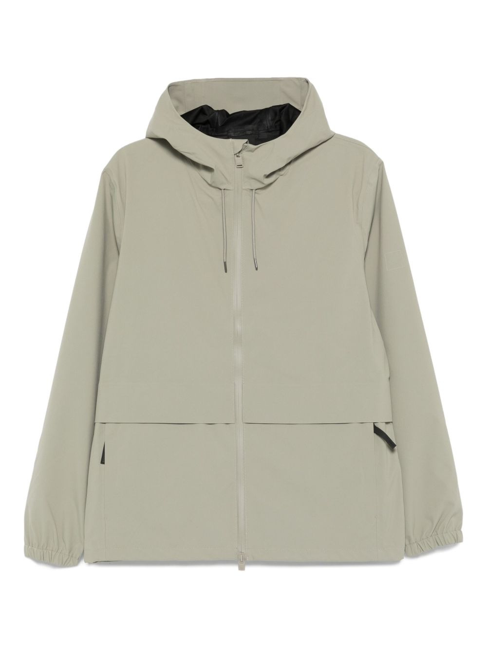 hooded zip-front jacket - 1