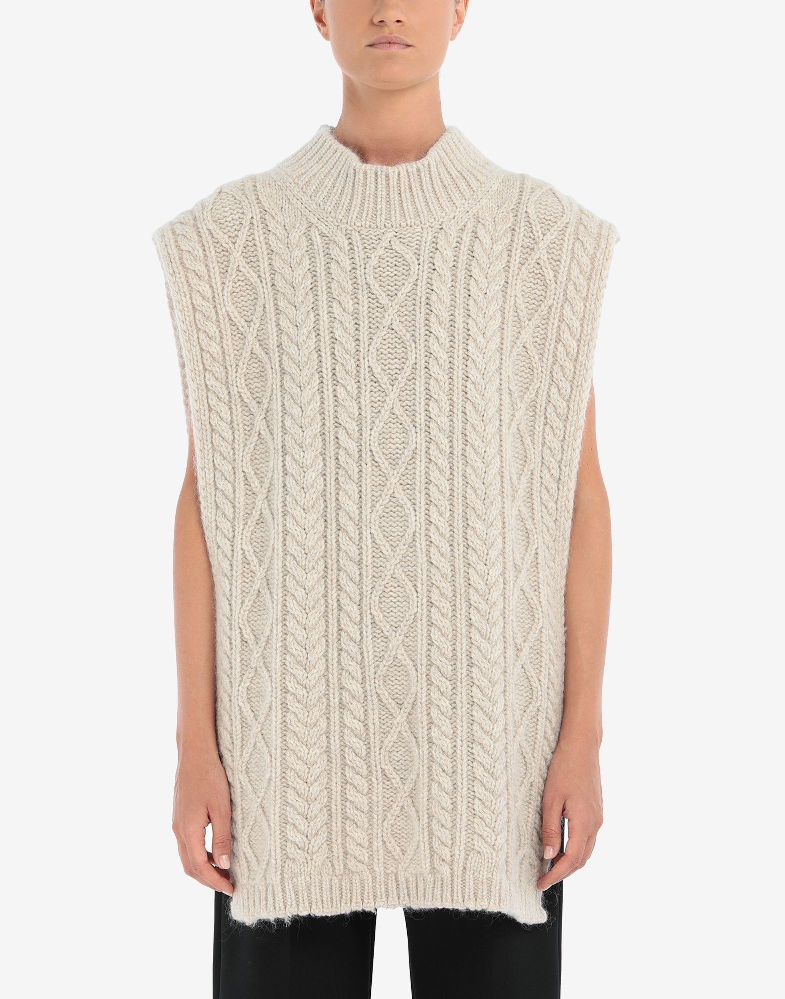 Cable knit tabard - 5