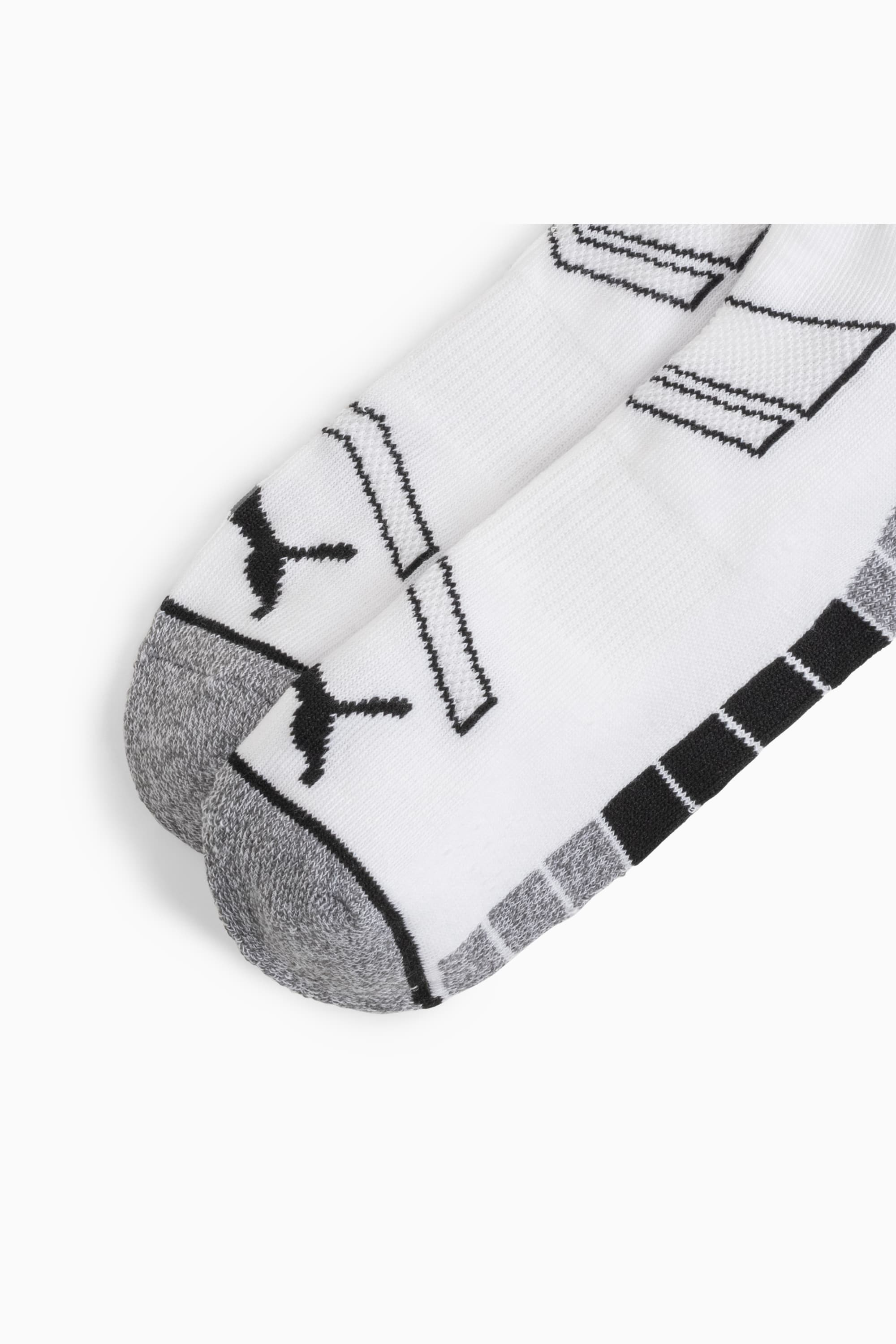 Men's Half-Terry Quarter-Length Crew Socks (6 Pairs) - 3