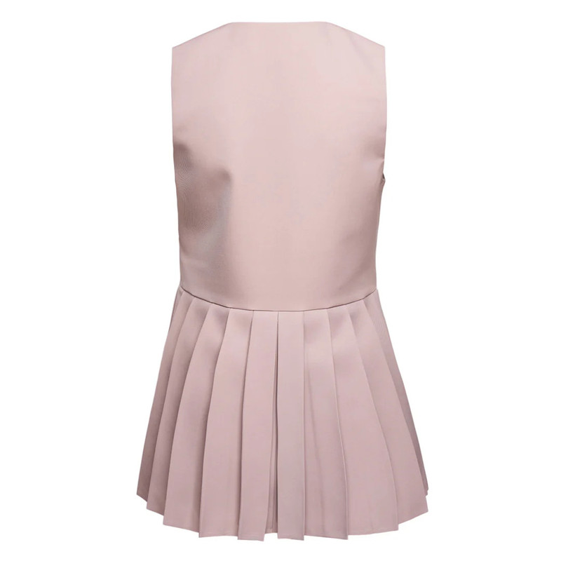 Jil Sander Sharp Wool Gabardine Top outlook