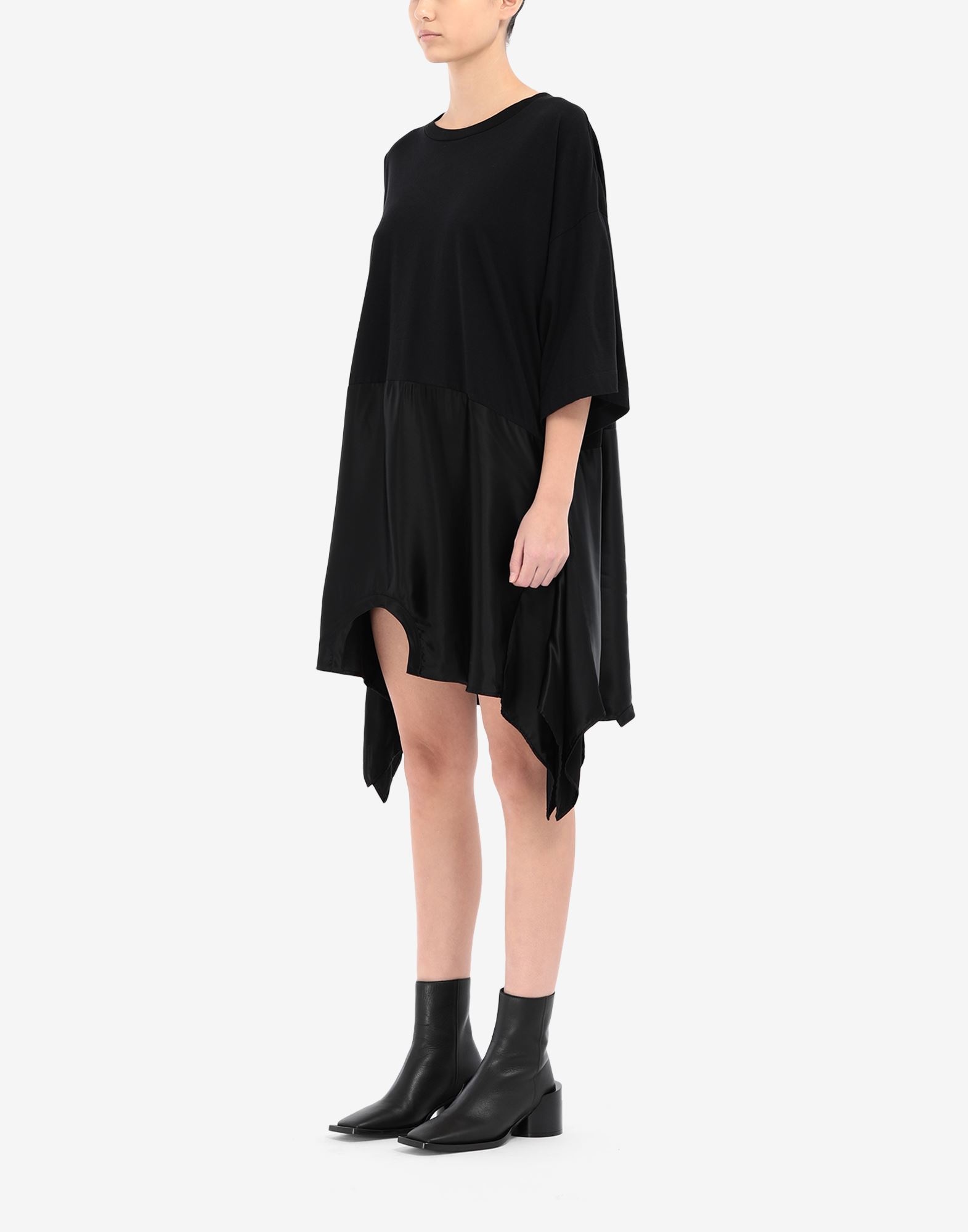 Spliced T-shirt dress - 5