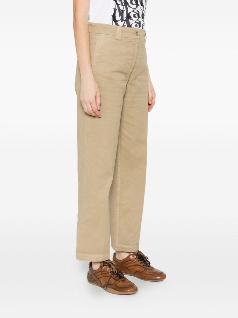 button-fastening Trousers 3
