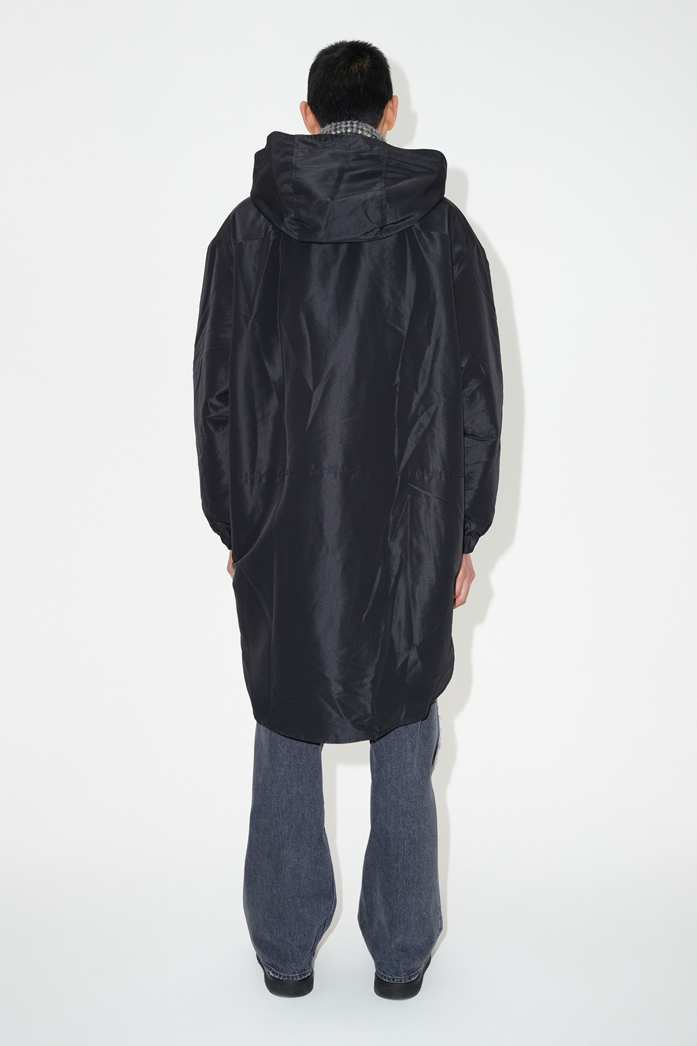 Our Legacy Fenrir Parka Black Recycled Poly | REVERSIBLE