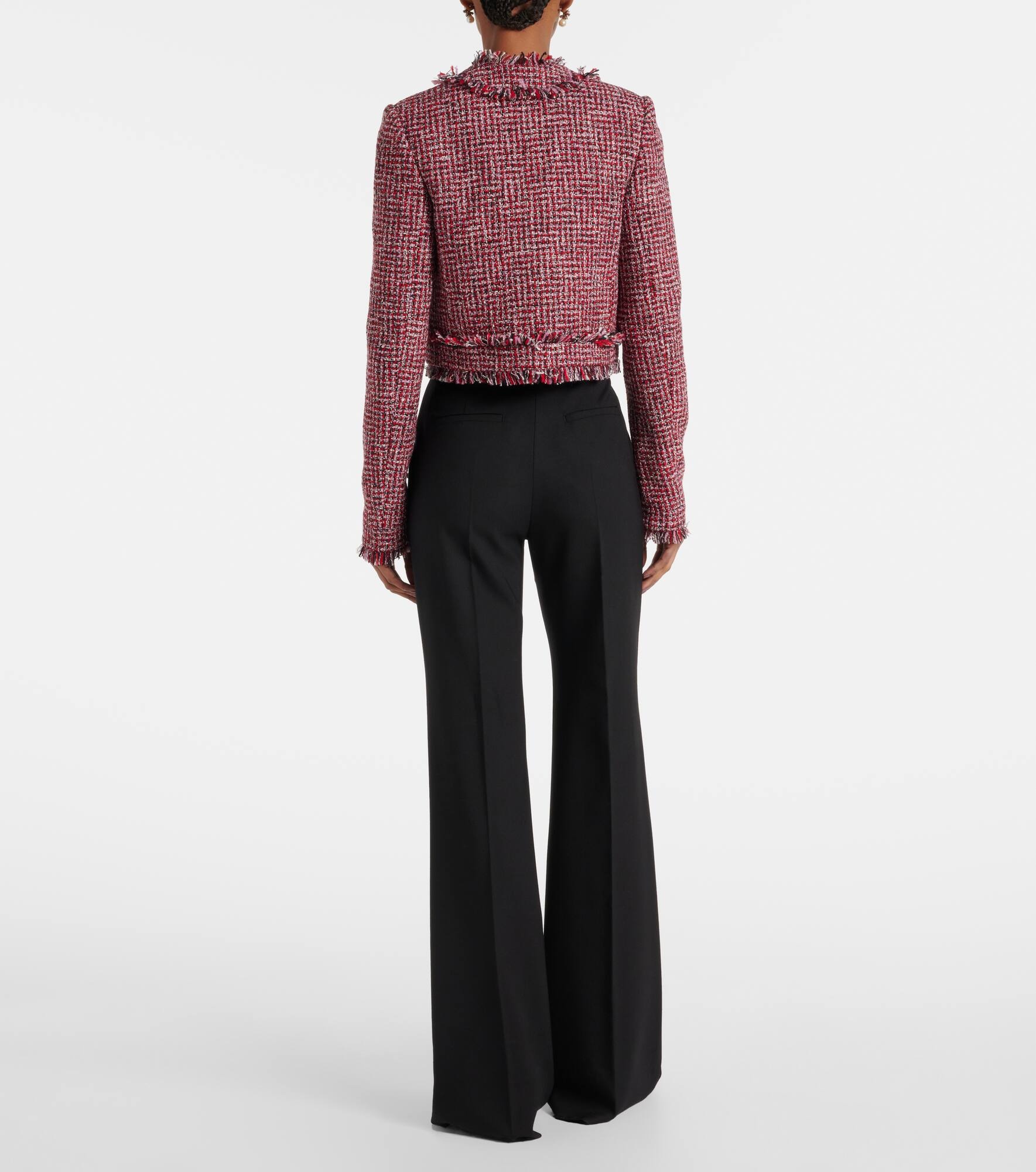 Wool-blend tweed jacket - 3