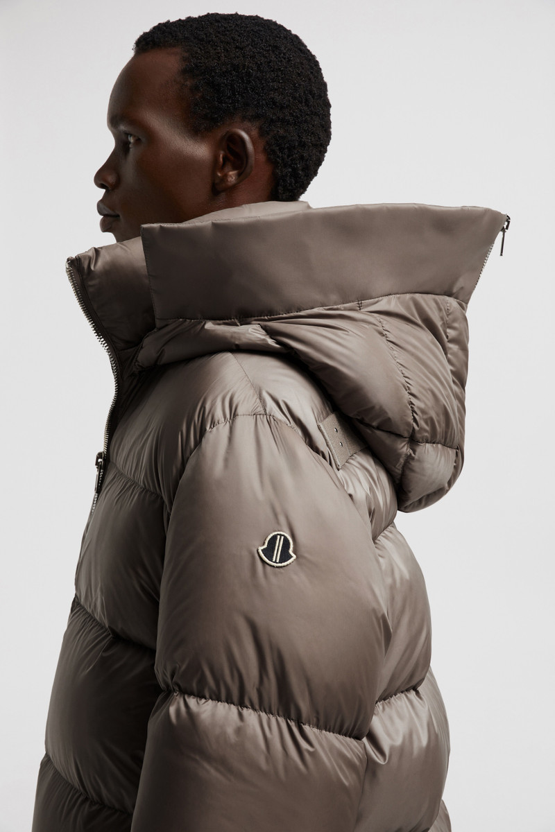 Moncler + Rick Owens Cyclopic Hooded Long Down Jacket 4