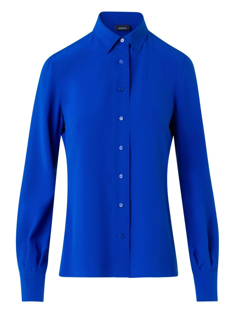 buttoned collared top 1