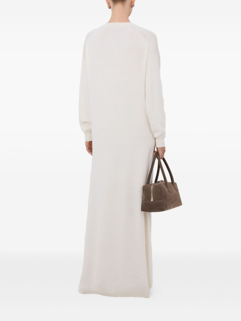 Lucy long-sleeve knitted maxi dress 4