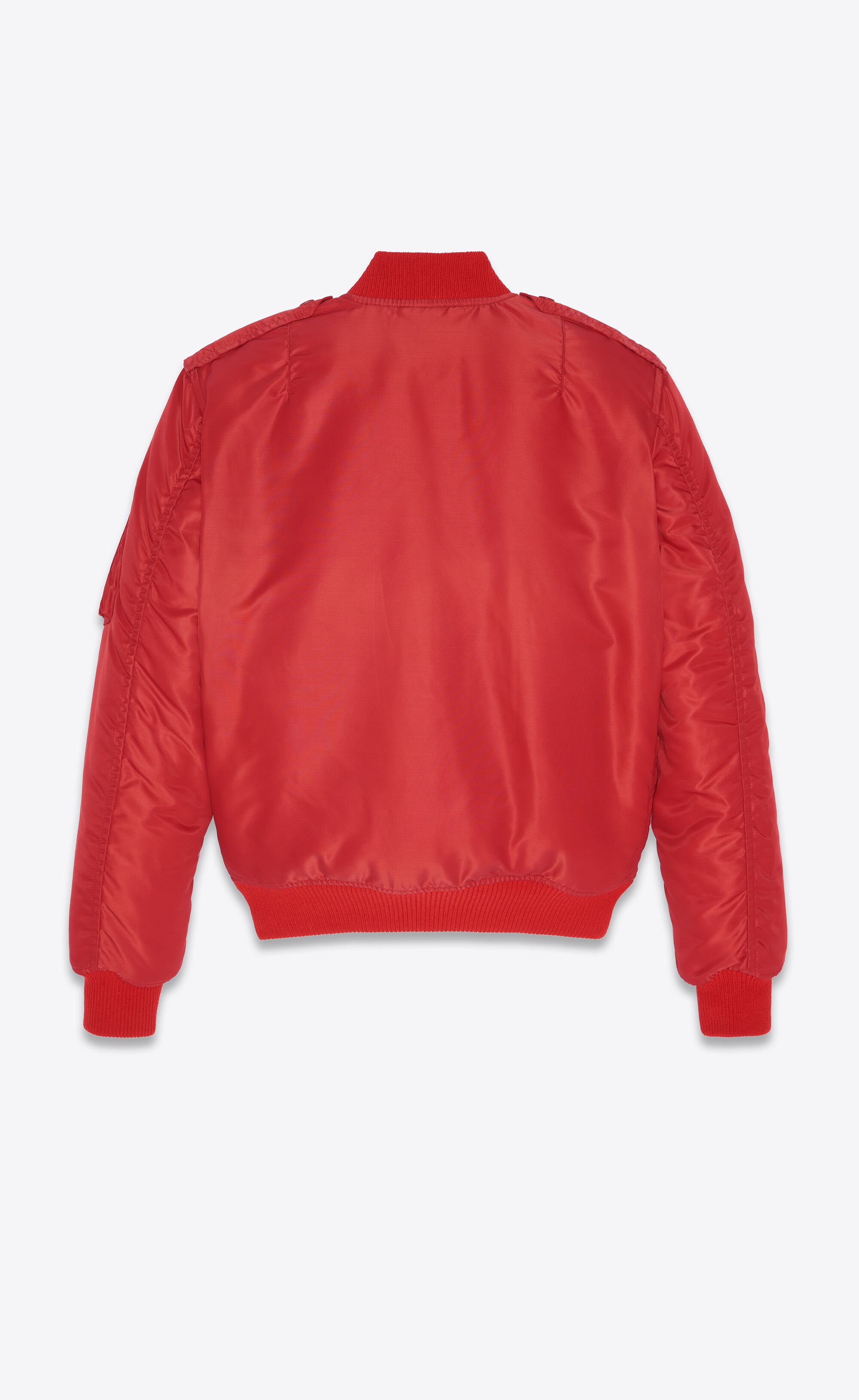 bomber jacket in nylon - 2