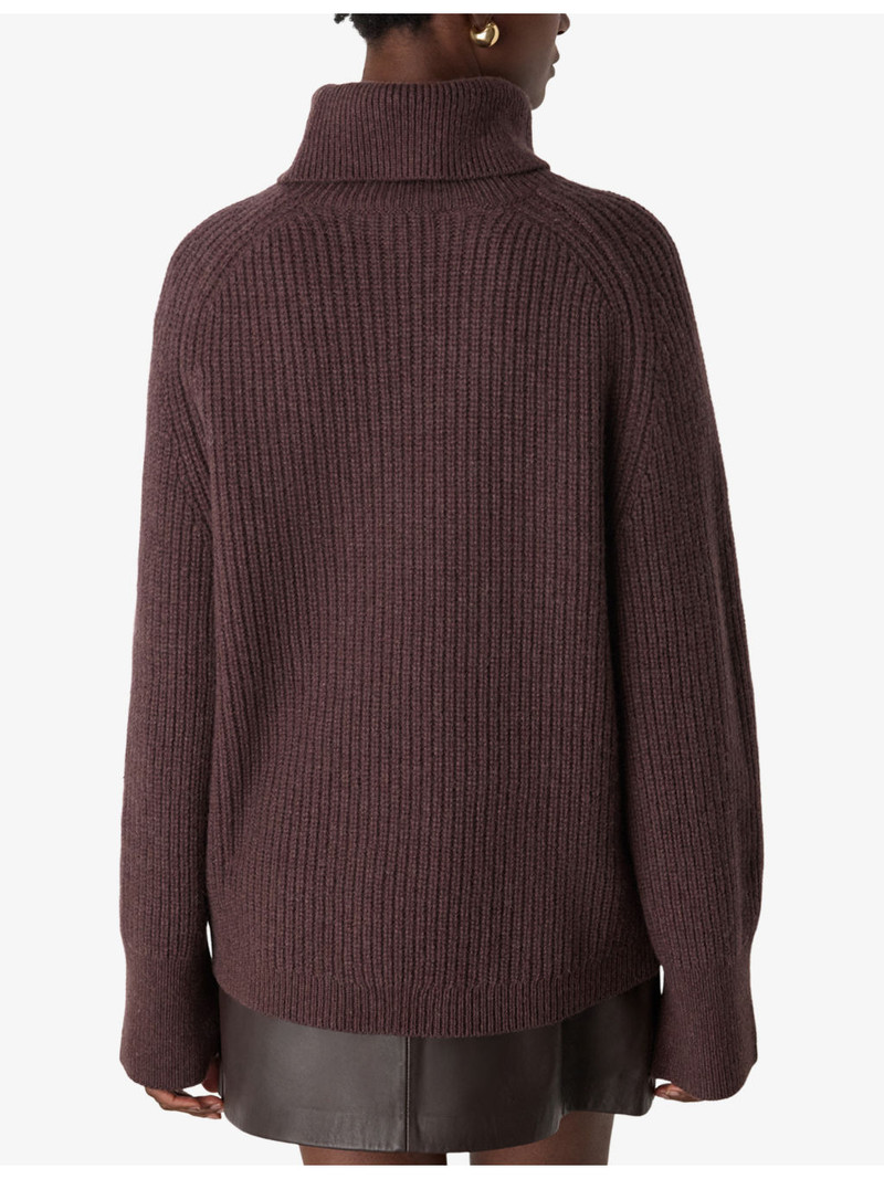 Heavy Roll-Neck Wool Jumper 4