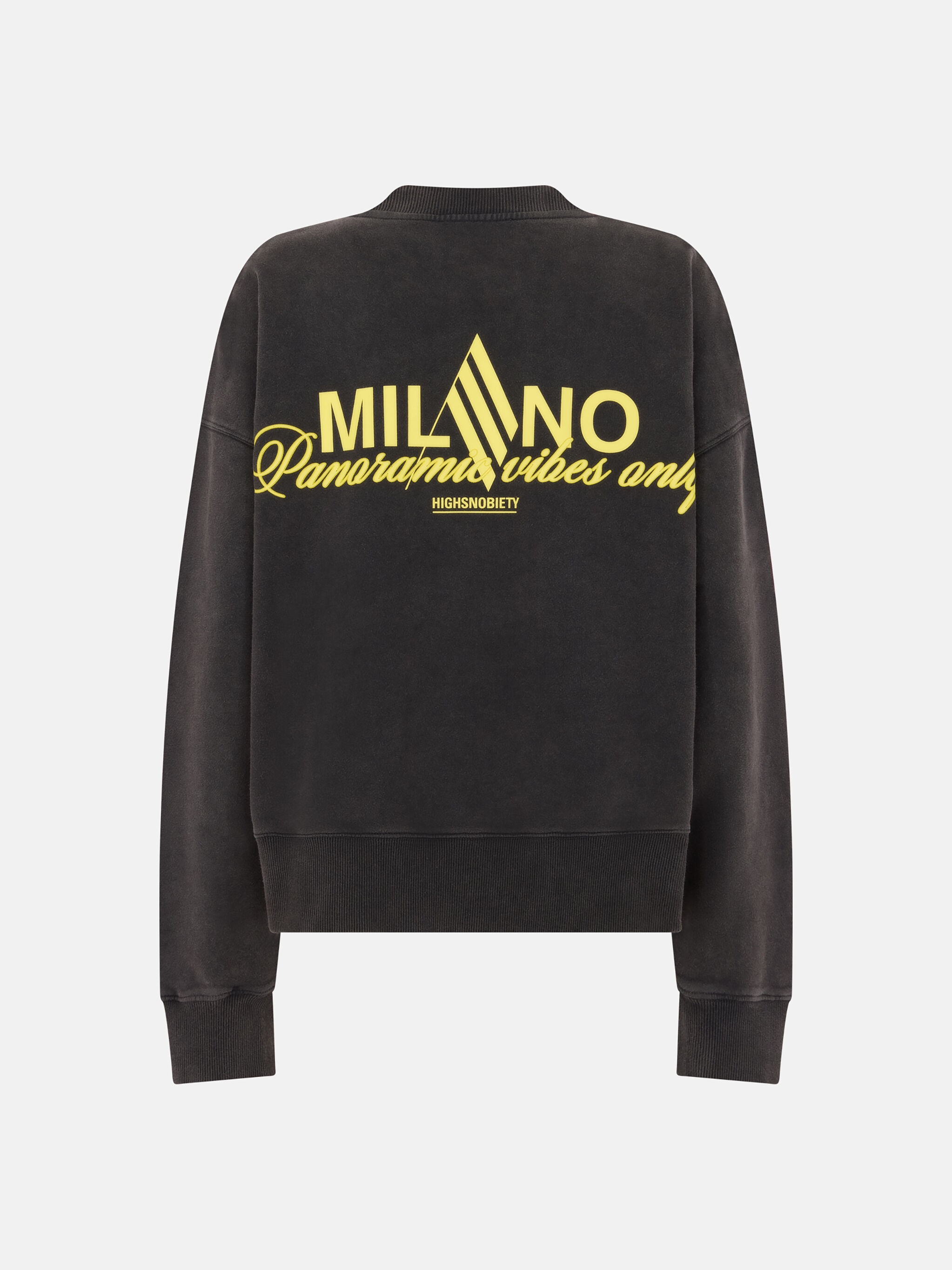THE ATTICO X HIGHSNOBIETY FADED BLACK SWEATSHIRT - 10
