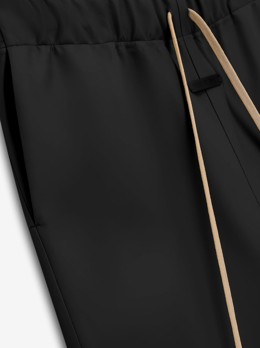 Rubber Knee Pleat Wide Leg Pant - 3