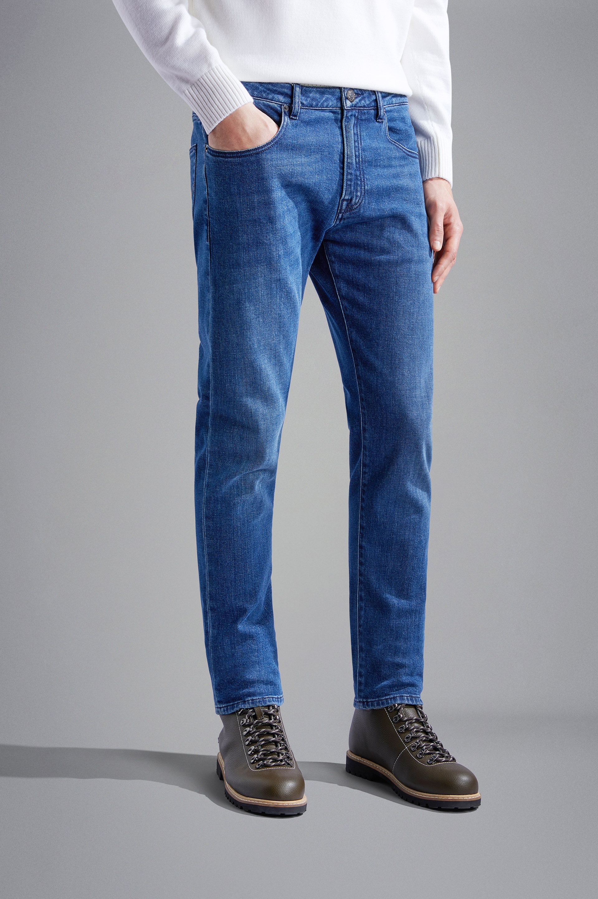 WINTER STRETCH DENIM JEANS - 6