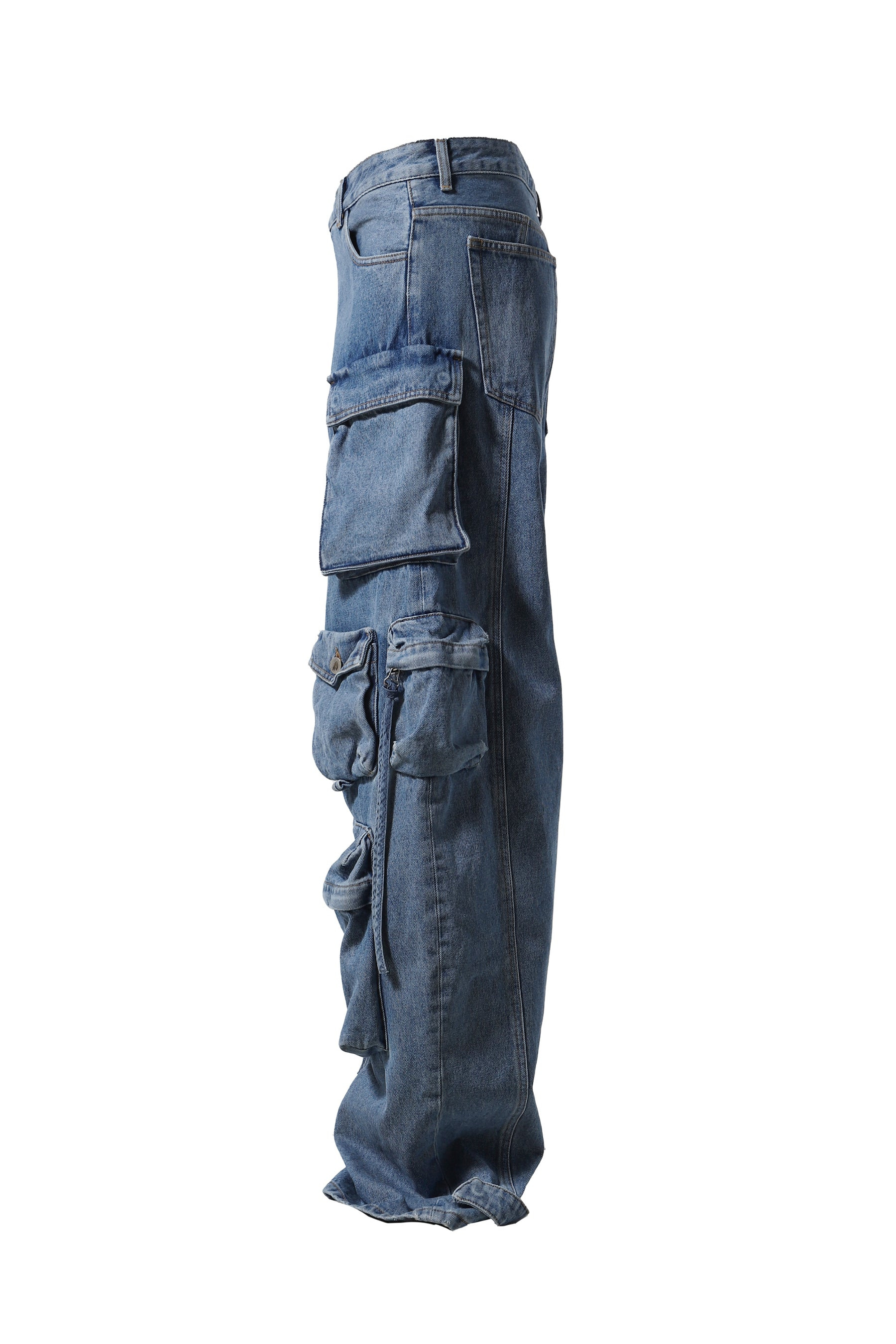 PANTALONI LUNGHI 'FERN' / BLU - 3