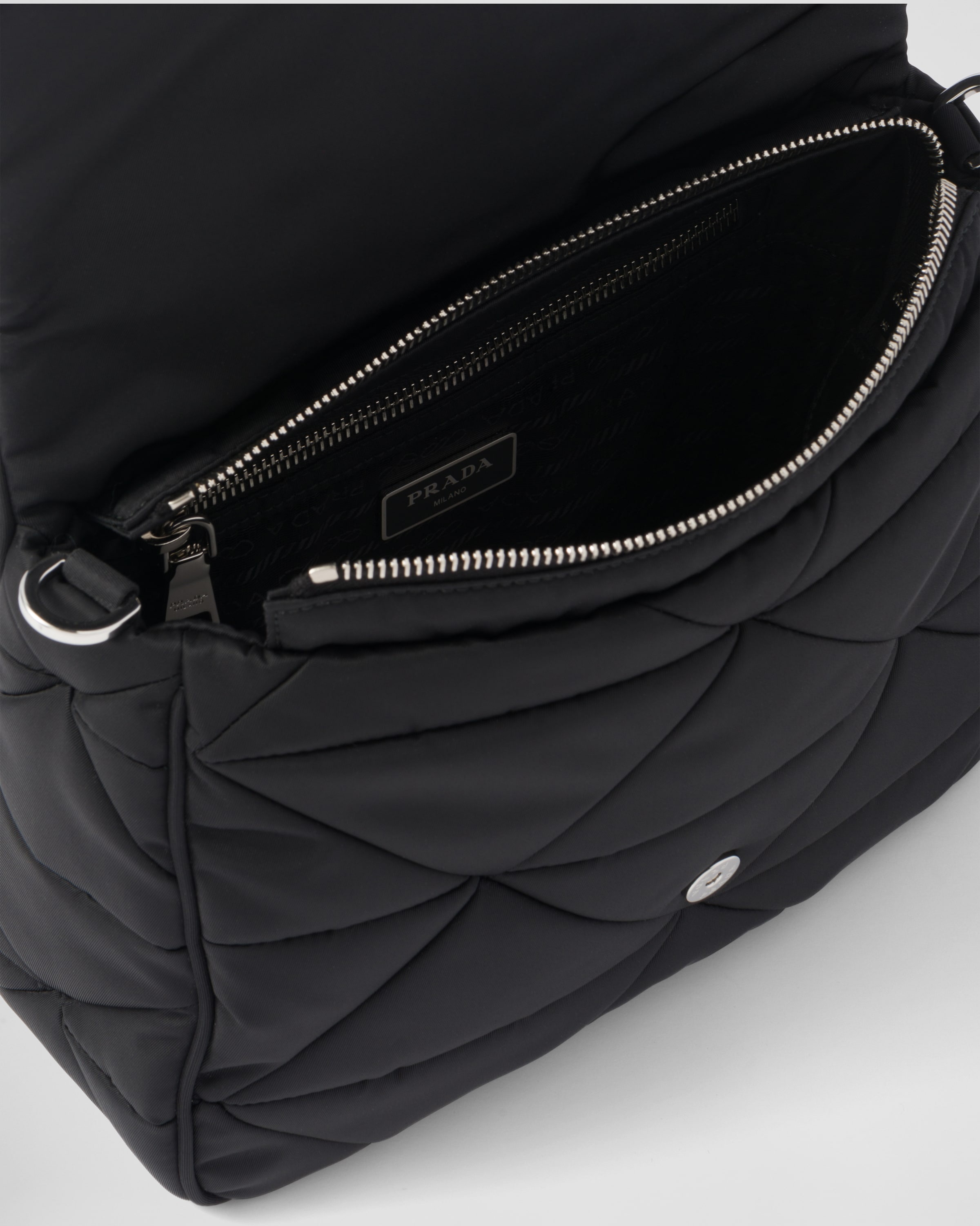 Padded Re-Nylon shoulder bag - 5