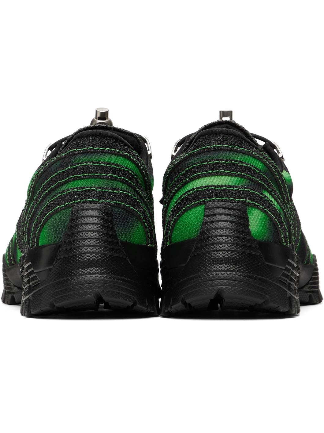 Green & Black SFUMATURA Sneakers - 2