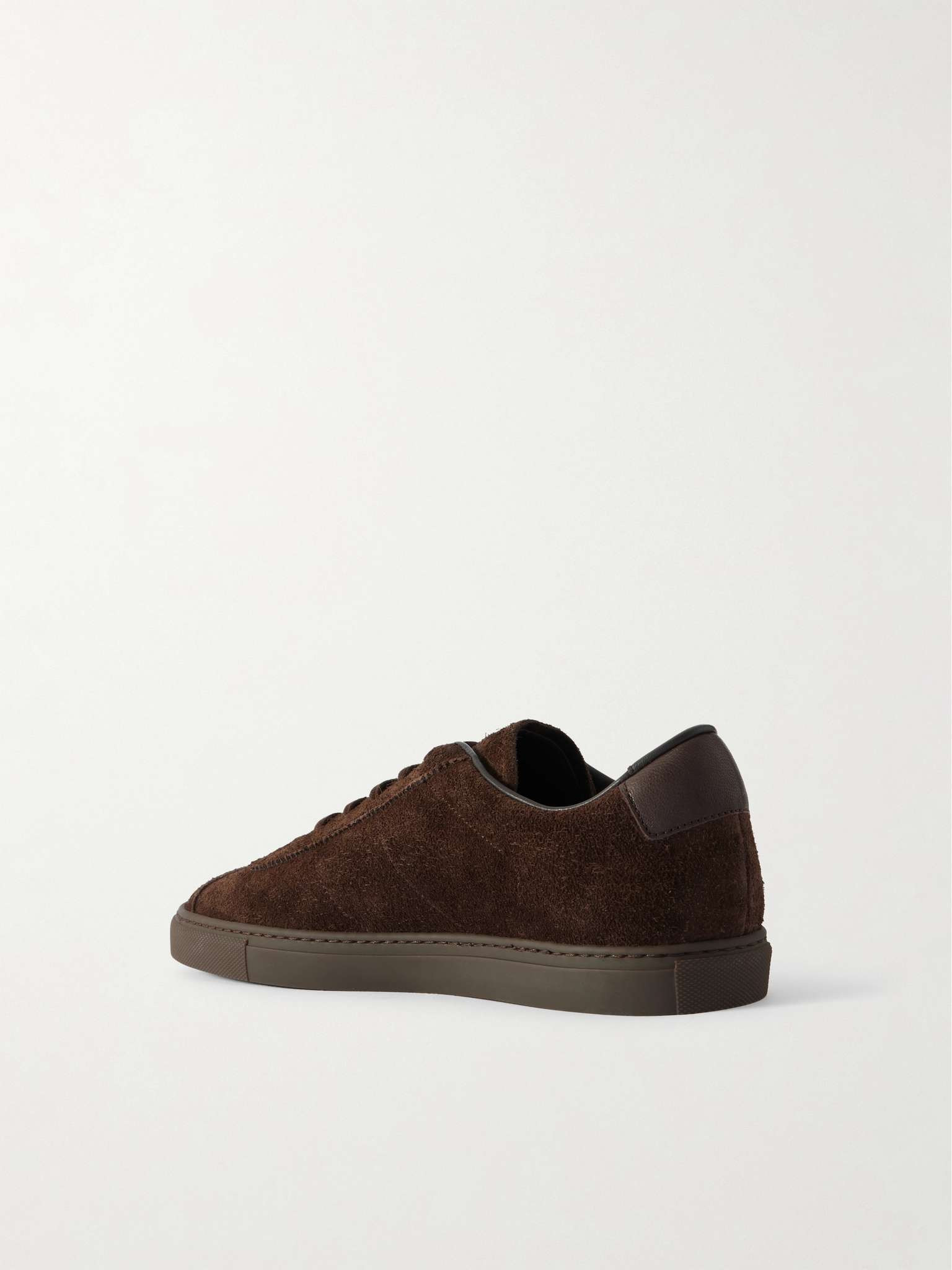 Field Trainer Brushed-Suede Sneakers - 4